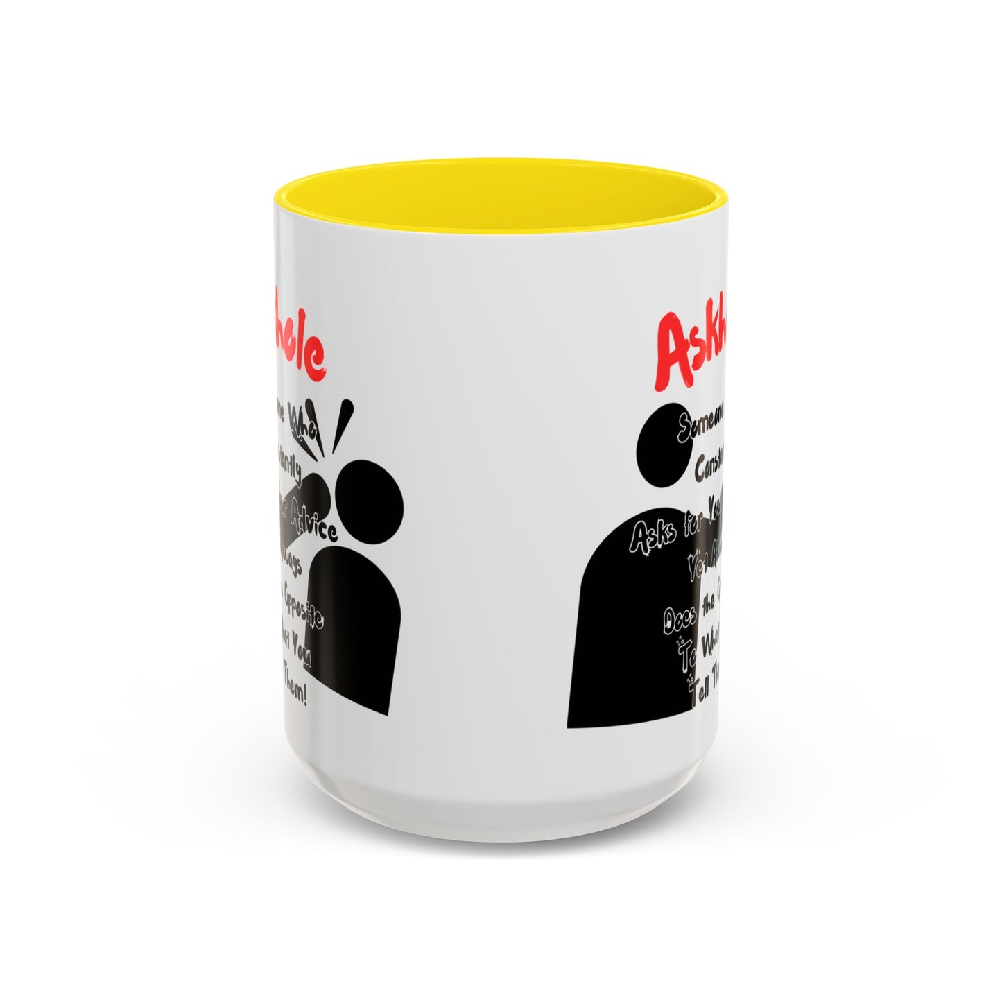 Humorous Askhole Coffee Mug, Funny Gift for Askholes, Quirky Tea Mug, Gift for Friends, Office Humor Mug