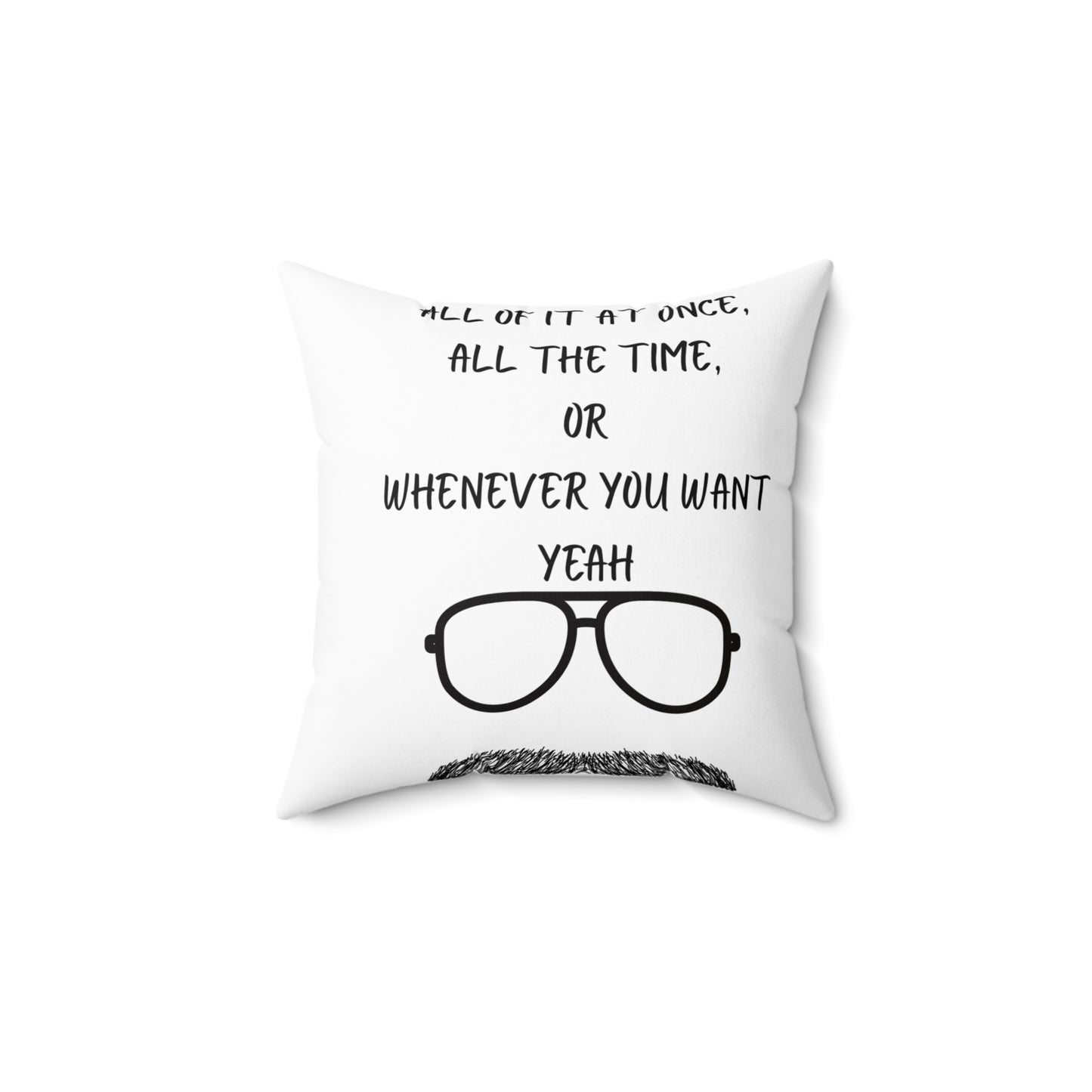 Birthday Do It Lady Humor Square Pillow | Do It Lady! Funny Gift, Decorative Throw Pillow, Sofa Cushion, Birthday Decor, Gift for Her