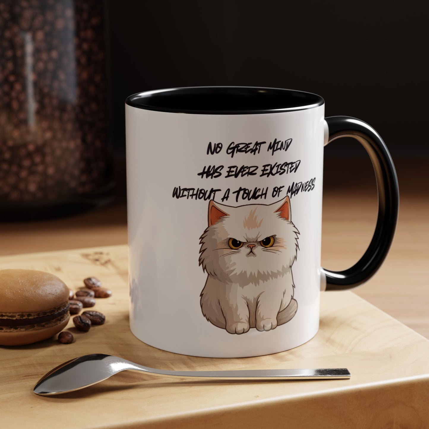Funny Cat Quote Coffee Mug | Gift for Cat Lovers | Unique Tea Cup | Pet Owner Present | Cute Kitchen Decor | Humorous Mug