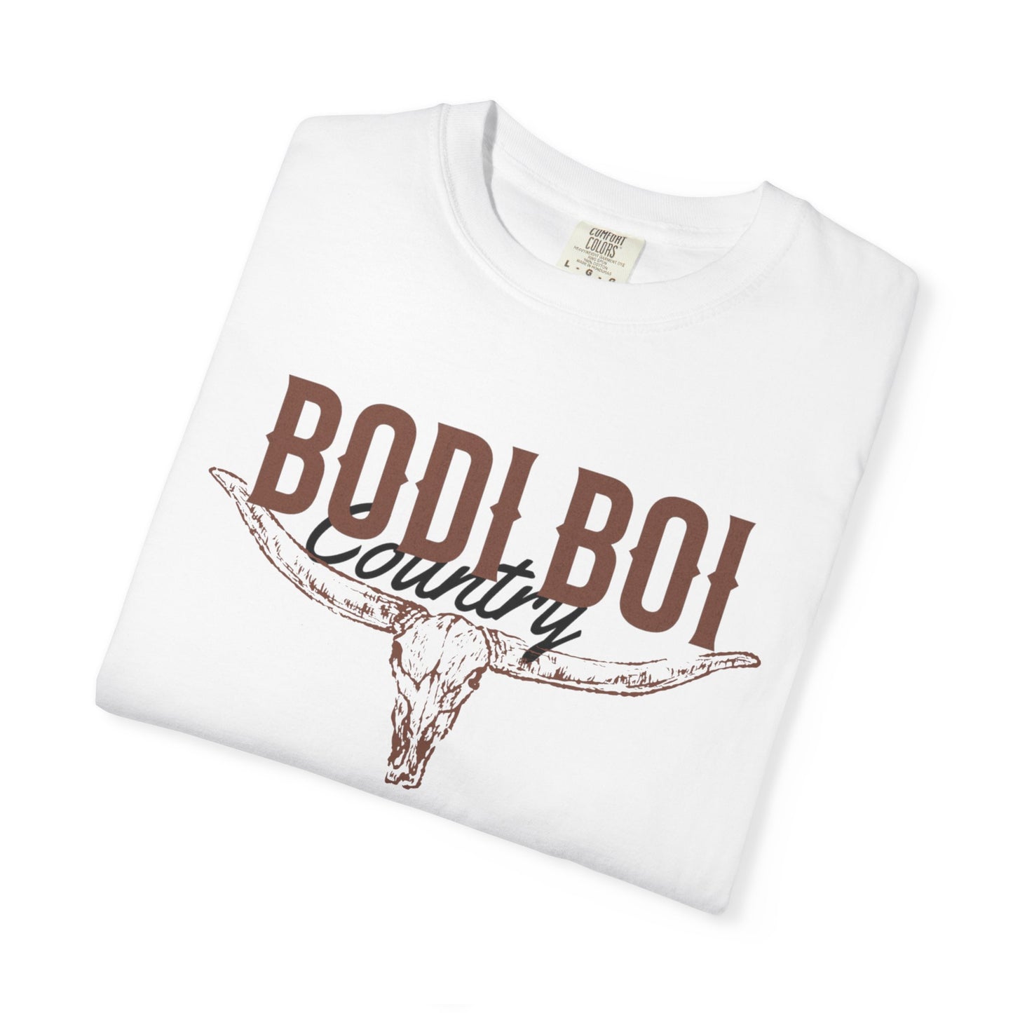 Unisex Cowboy Rodeo T-Shirt, BODI BOI Country Tee, Western Apparel, Country Music Gift, Rodeo Fan Shirt