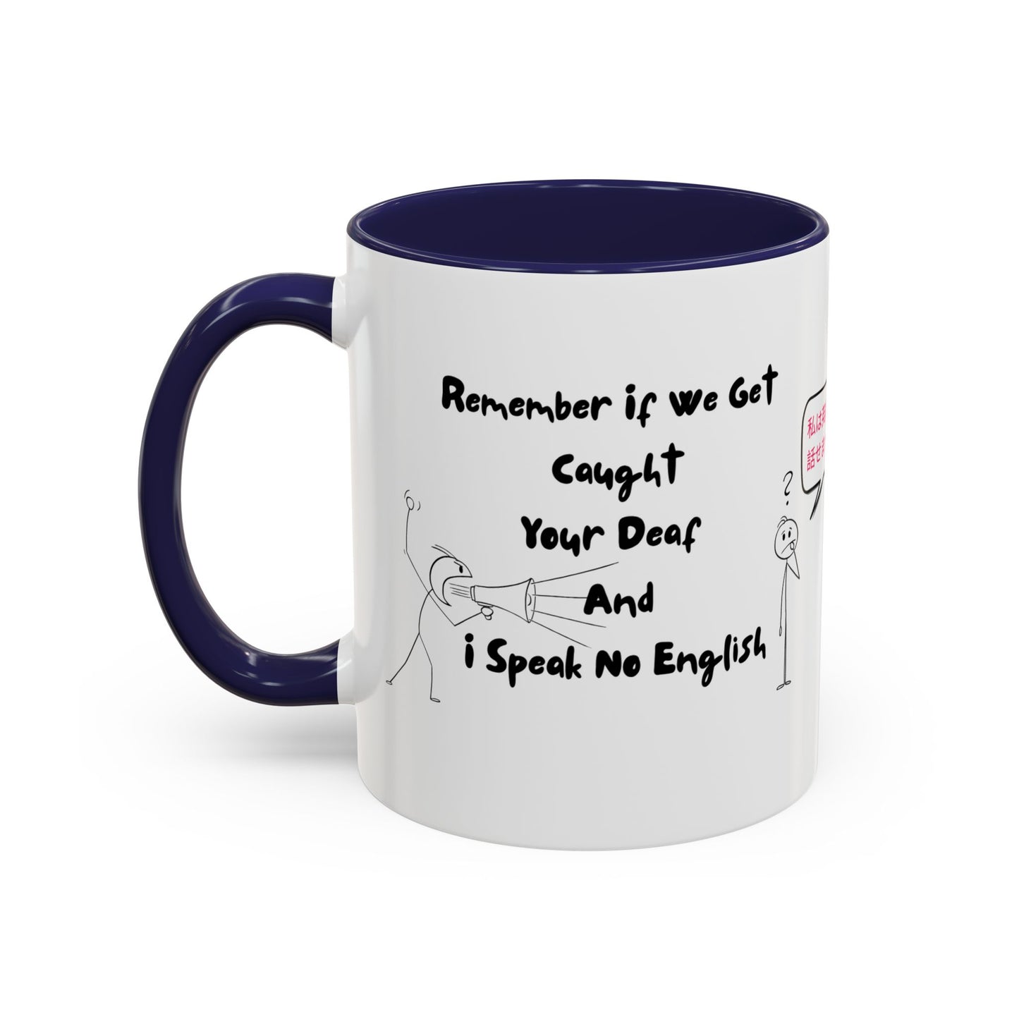 Humorous Accent Coffee Mug, Funny Gift for Language Lovers, Quirky Tea Mug, Cute Coffee Cup, Ideal for Friends, Family, or Students