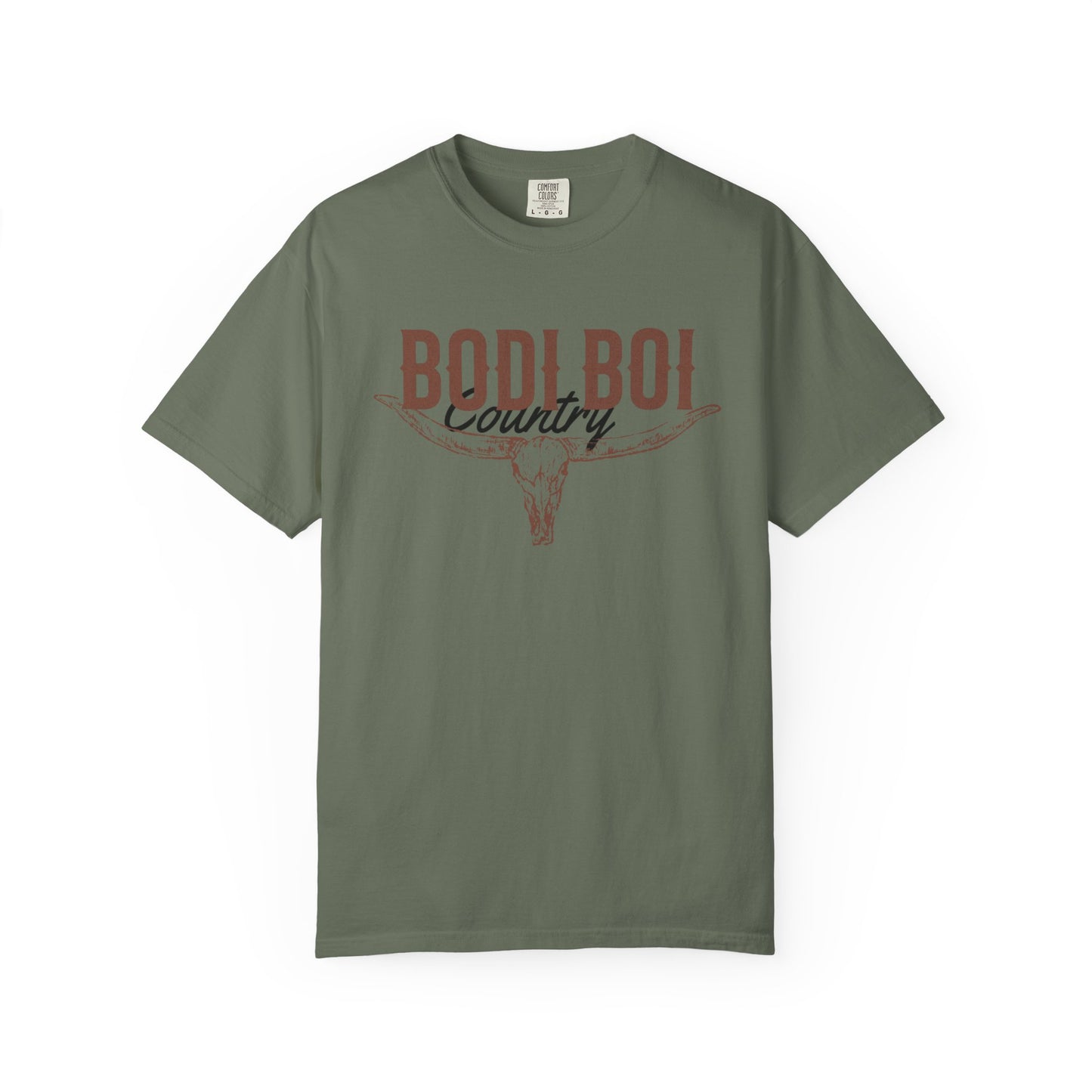 Unisex Cowboy Rodeo T-Shirt, BODI BOI Country Tee, Western Apparel, Country Music Gift, Rodeo Fan Shirt