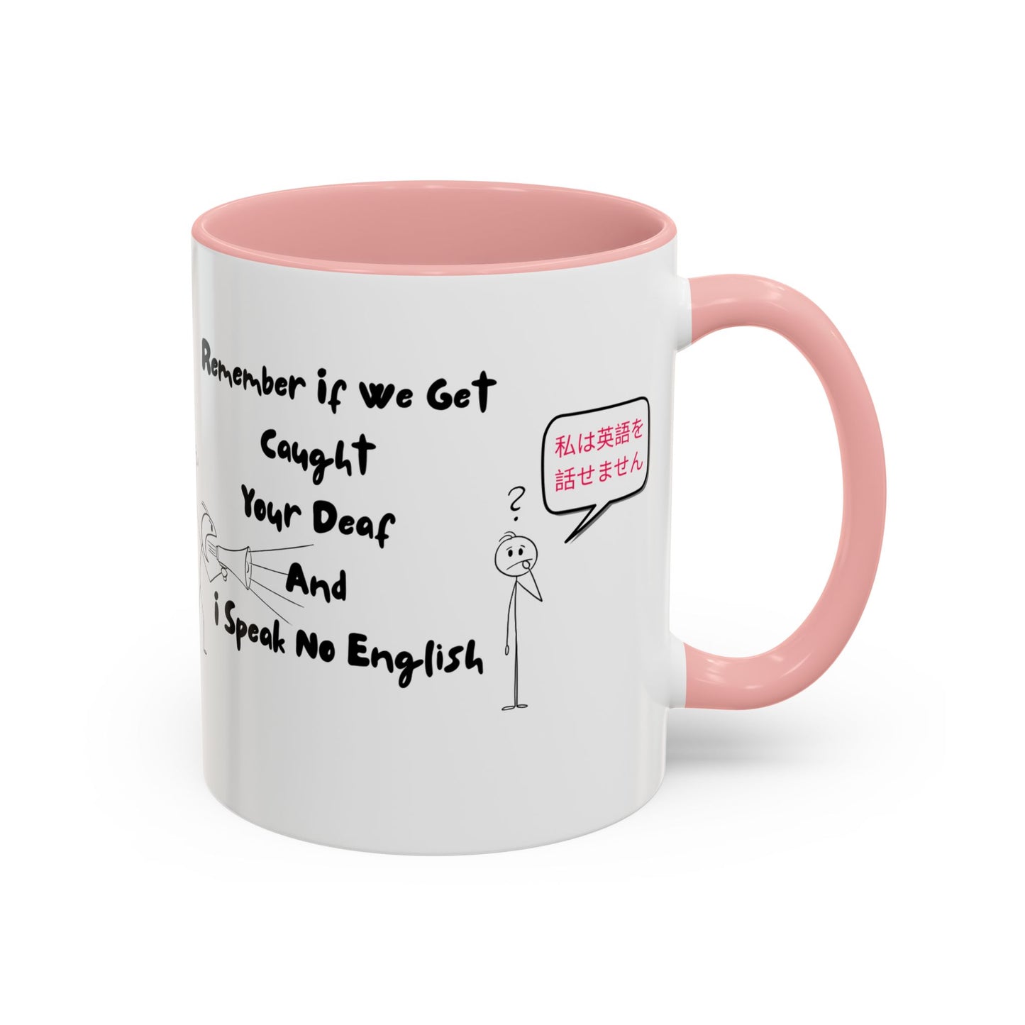 Humorous Accent Coffee Mug, Funny Gift for Language Lovers, Quirky Tea Mug, Cute Coffee Cup, Ideal for Friends, Family, or Students