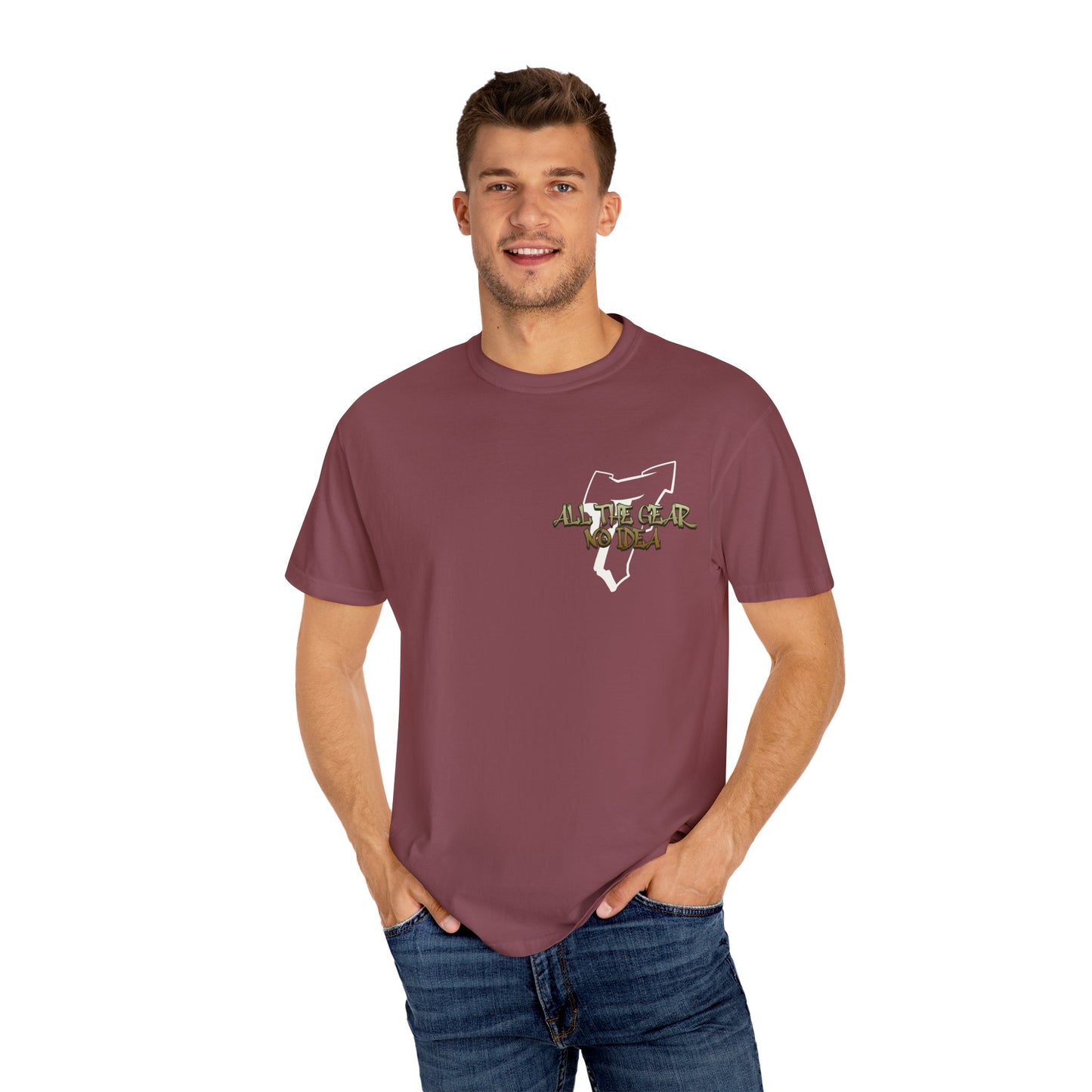 Motorcycle Club T-Shirt | Unisex Garment-Dyed Tee | Cool Rider Style, Casual Wear, Gift for Biker Enthusiasts, Men & Women