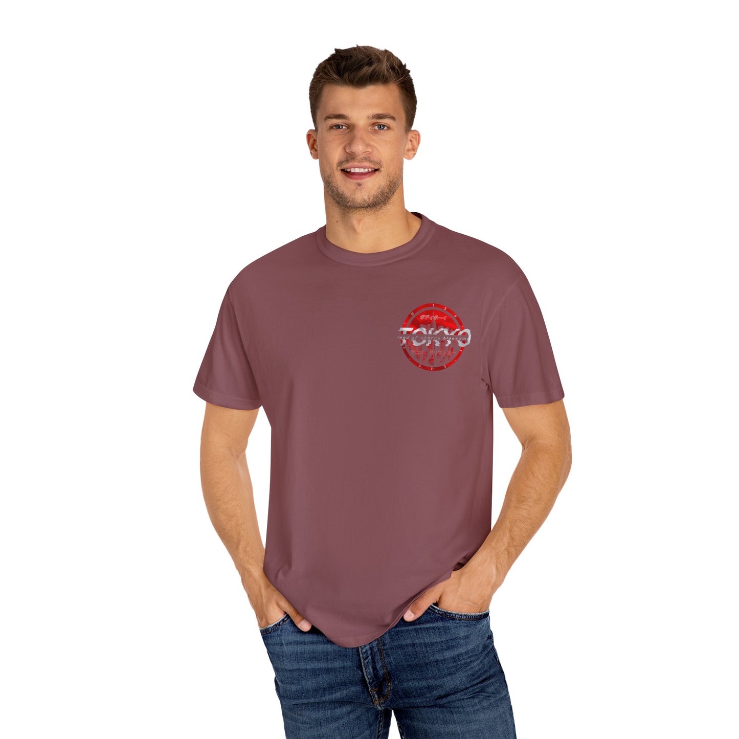 Bodi boi Garment-Dyed T-Shirt, Trendy Streetwear Tee, Travel Souvenir Shirt, Casual Wear, Gift for Tokyo Lovers
