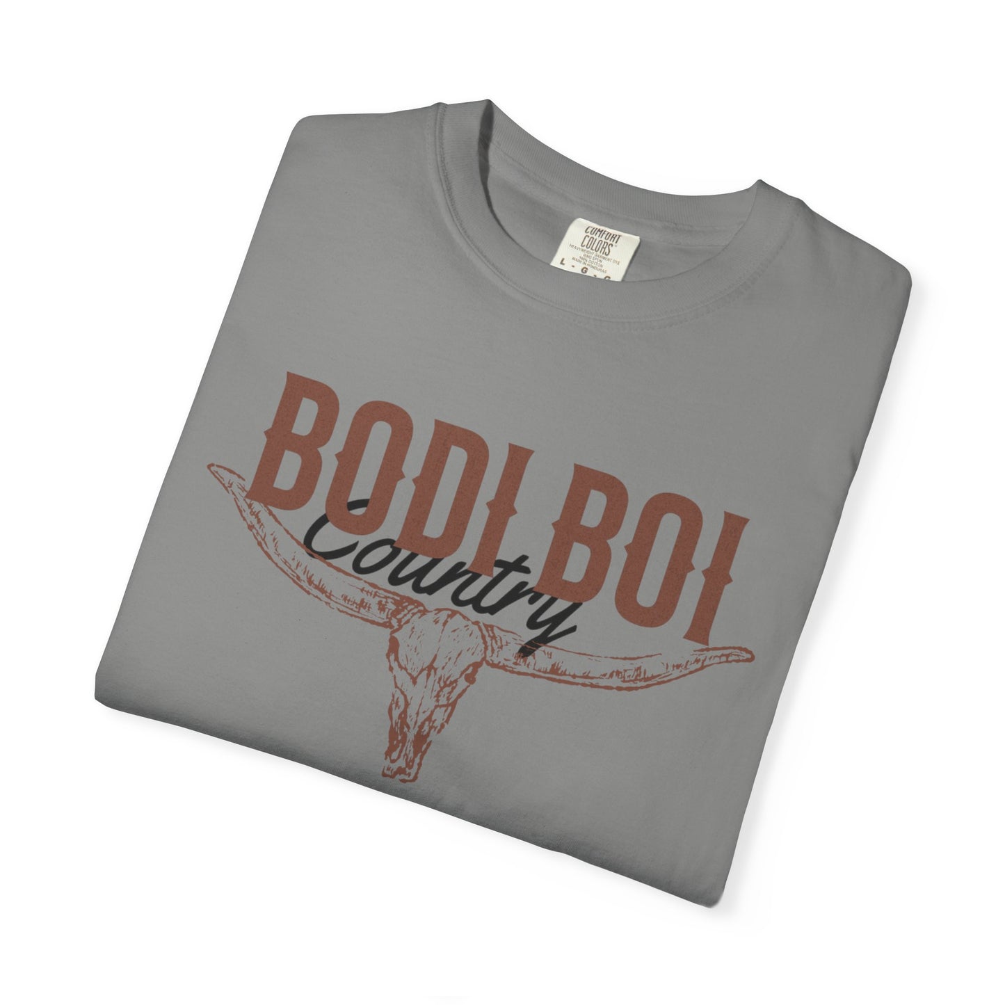 Unisex Cowboy Rodeo T-Shirt, BODI BOI Country Tee, Western Apparel, Country Music Gift, Rodeo Fan Shirt