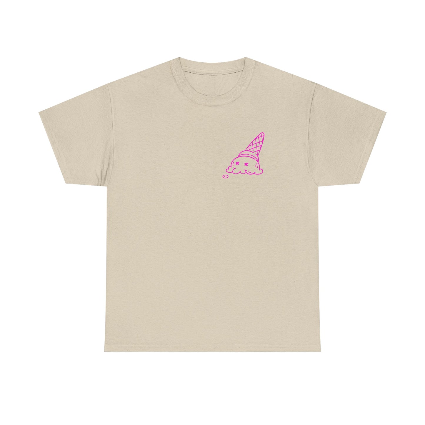 Whimsical Unisex Tee with Dessert Design, Fun Graphic Shirt for Parties, Casual Wear, Gift for Food Lovers, Cute Apparel