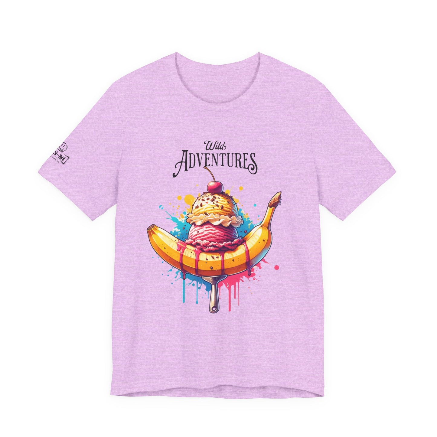 Fun Adventure Banana Split Tee, Ice Cream Lovers T-Shirt, Summer Vibes Shirt, Foodie Gift, Casual Unisex Tee