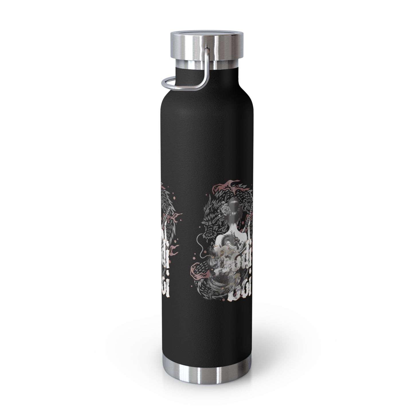 Stylish Insulated Water Bottle, Eco-friendly Drinkware, Stainless Steel Travel Flask, Perfect Gift for Adventurers, Unique Art Design