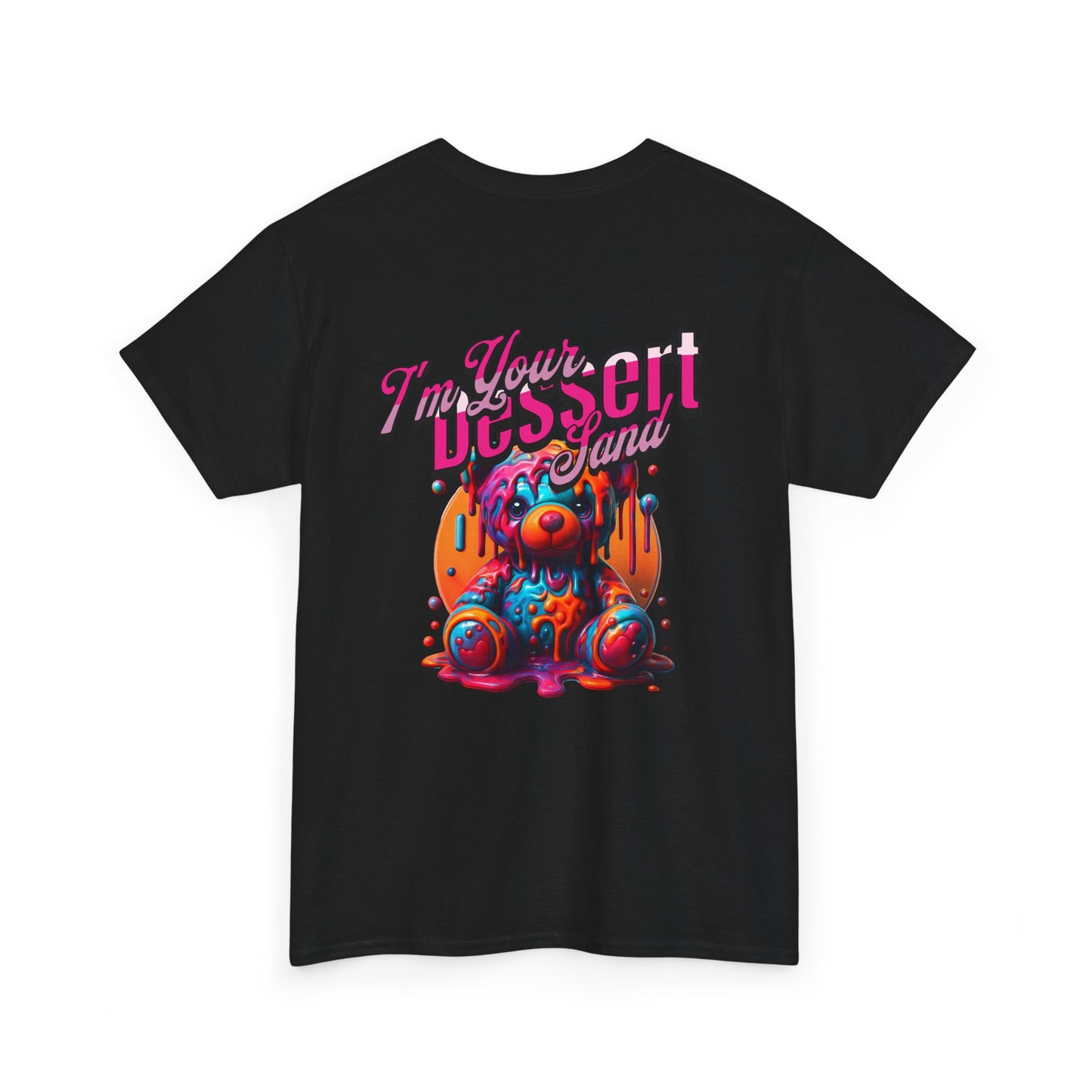 Whimsical Unisex Tee with Dessert Design, Fun Graphic Shirt for Parties, Casual Wear, Gift for Food Lovers, Cute Apparel