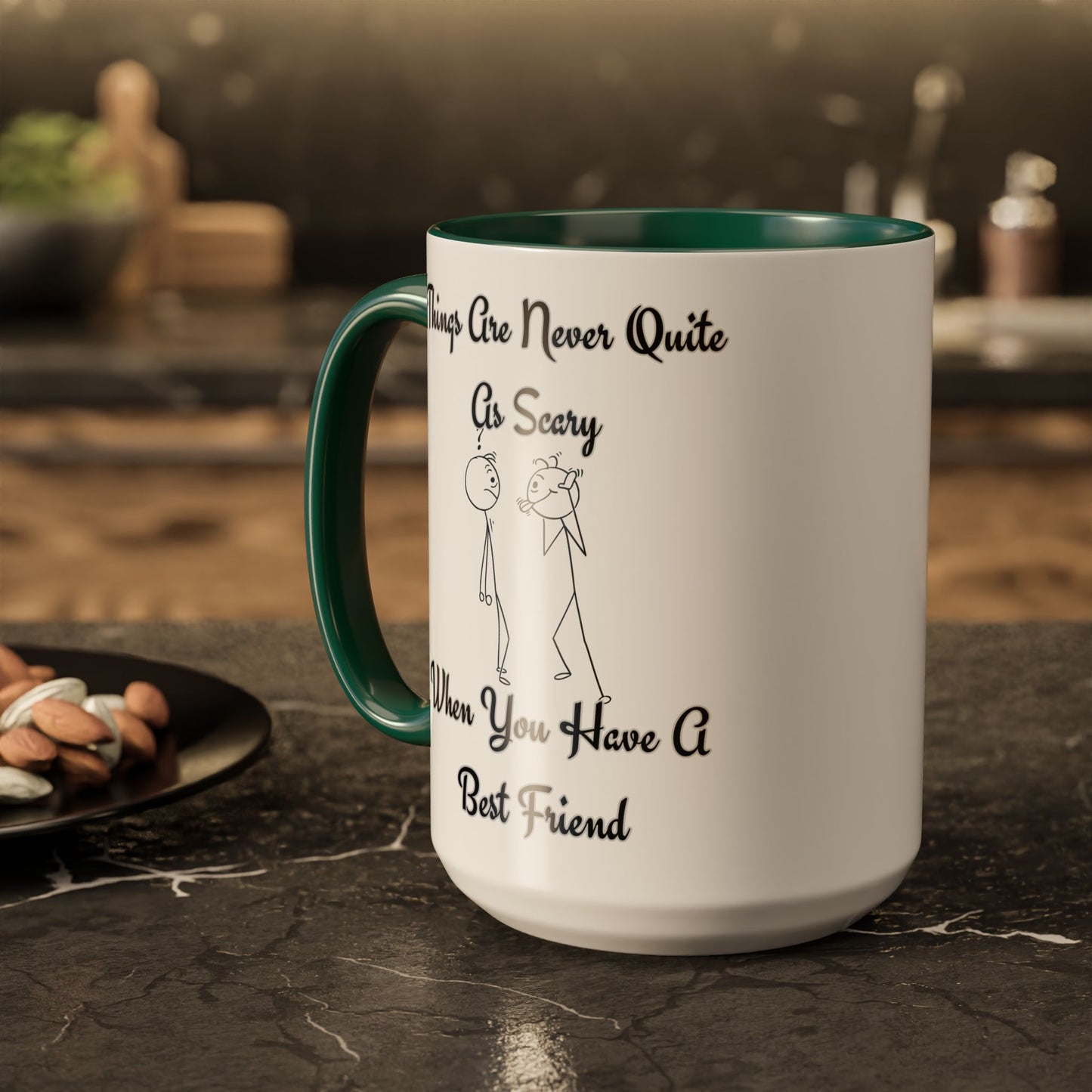 Best Friend Quote Mug, Friendship Gift, Coffee Cup, Motivational Mug, Funny Present for Friends