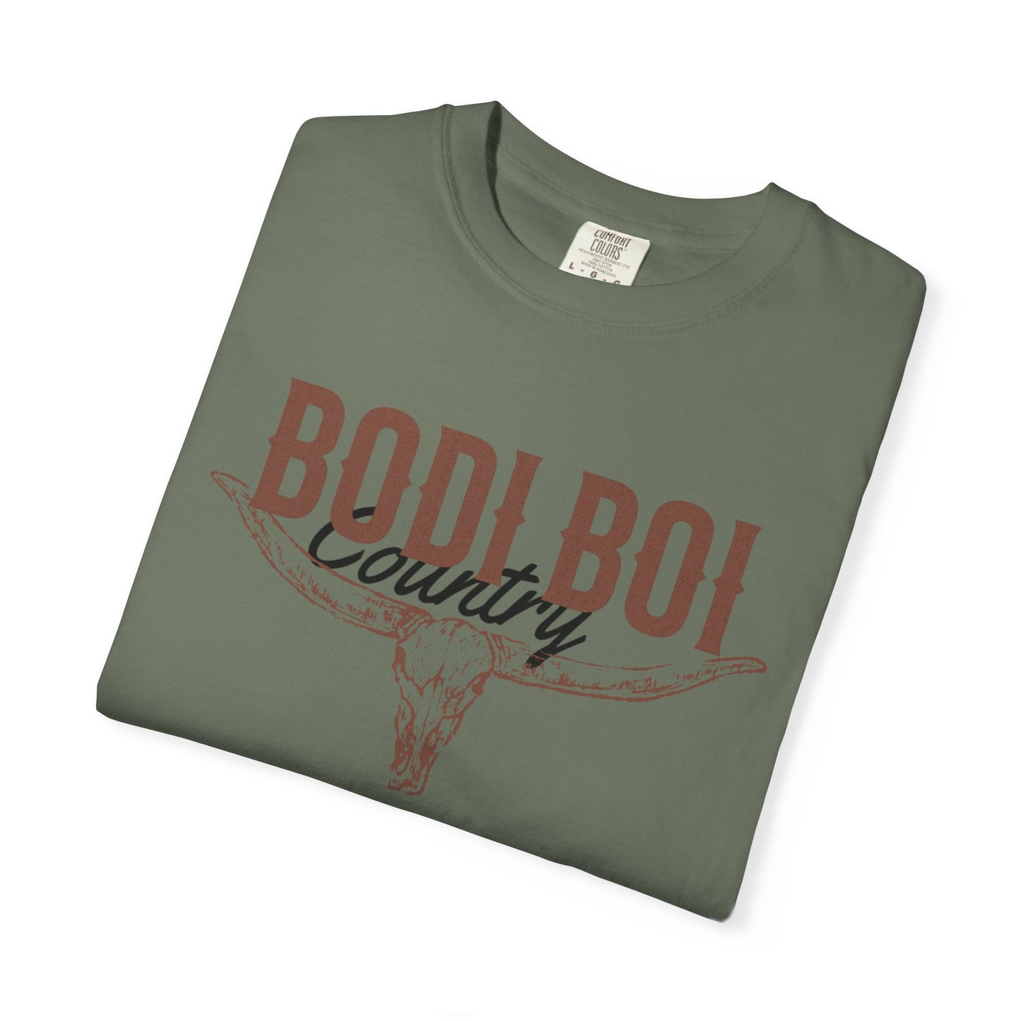 Unisex Cowboy Rodeo T-Shirt, BODI BOI Country Tee, Western Apparel, Country Music Gift, Rodeo Fan Shirt