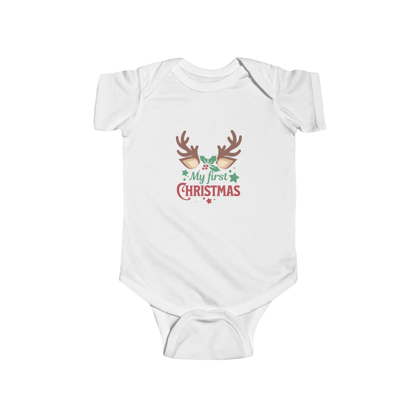 My First Christmas Bodysuit | Baby Holiday Outfit, Cute Infant Clothes, Christmas Gift, Newborn Onesie, Toddler Apparel