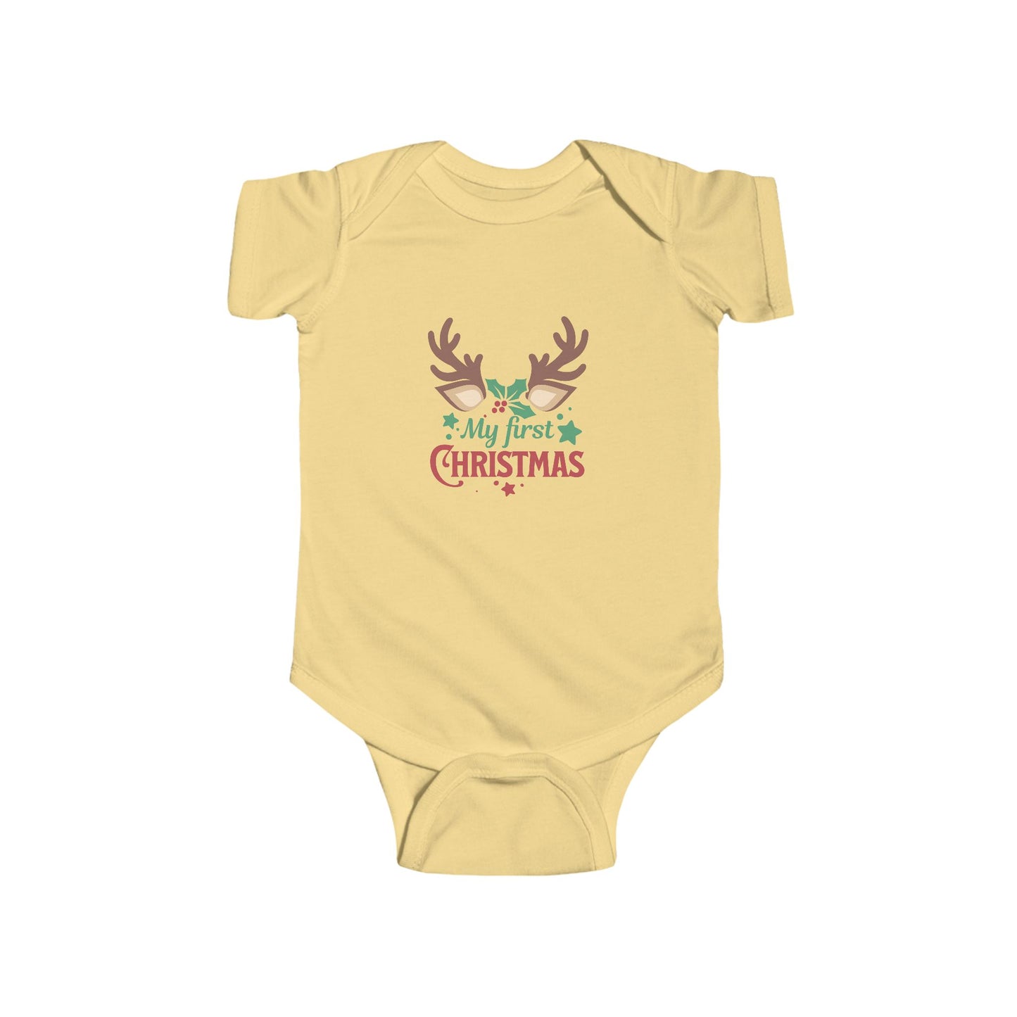 My First Christmas Bodysuit | Baby Holiday Outfit, Cute Infant Clothes, Christmas Gift, Newborn Onesie, Toddler Apparel