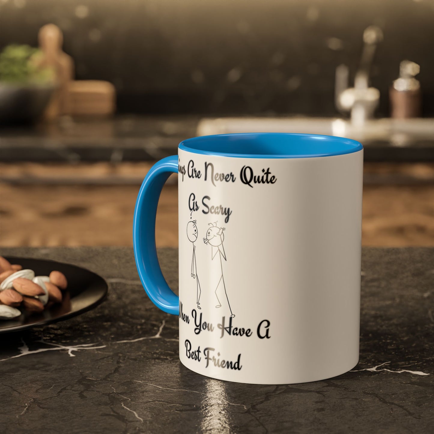 Best Friend Quote Mug, Friendship Gift, Coffee Cup, Motivational Mug, Funny Present for Friends