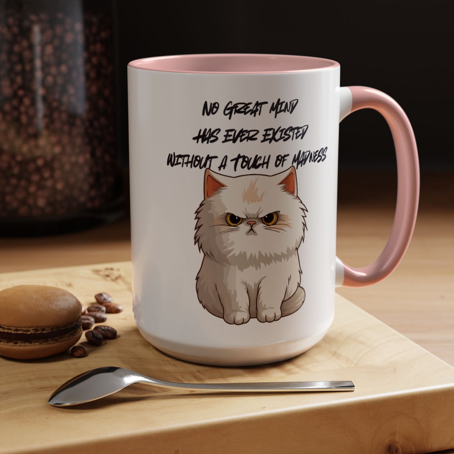 Funny Cat Quote Coffee Mug | Gift for Cat Lovers | Unique Tea Cup | Pet Owner Present | Cute Kitchen Decor | Humorous Mug