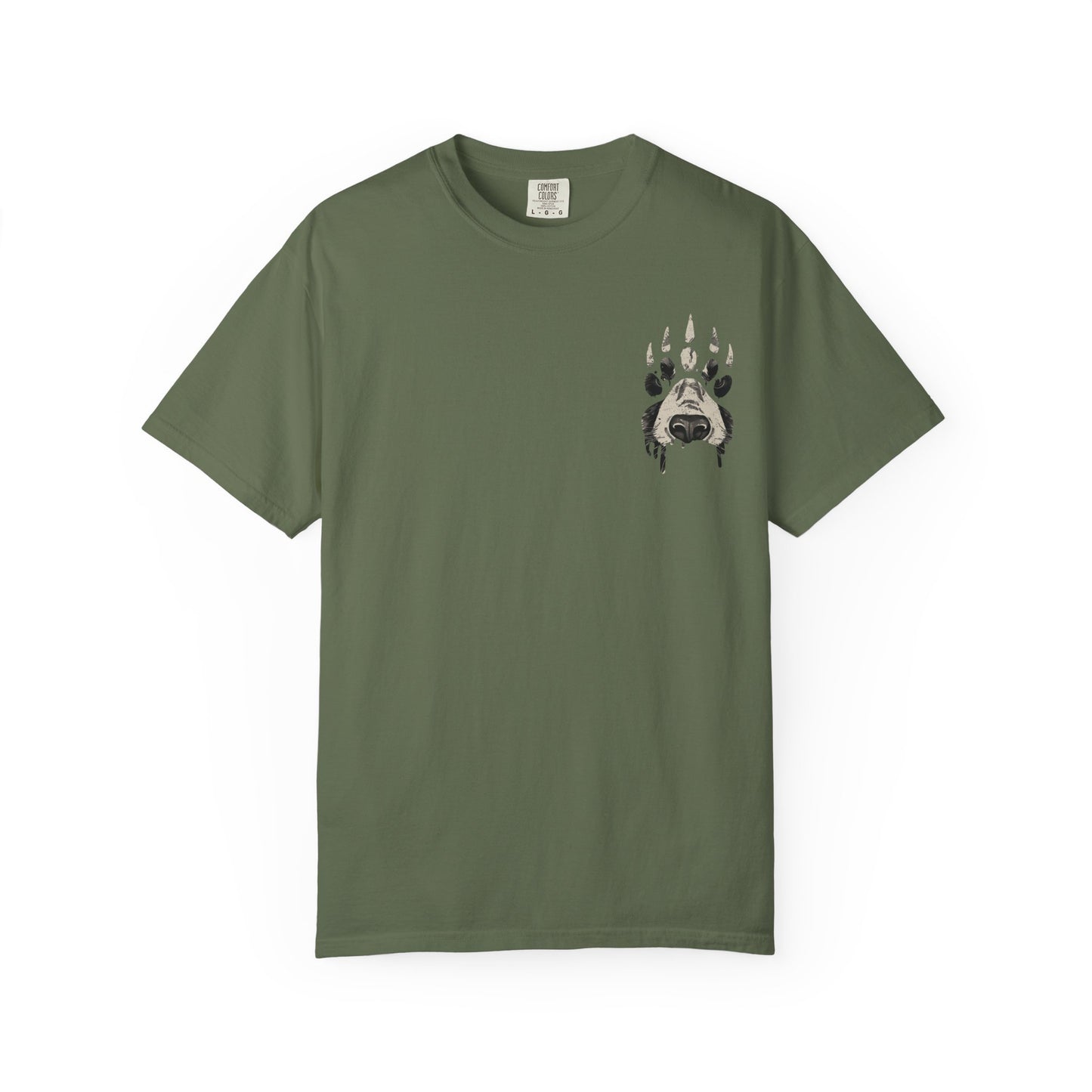 Bear Paw bodi boi Graphic T-Shirt, Unisex Nature Tee, Wildlife Lover Gift, Camping Apparel, Outdoor Adventure Shirt