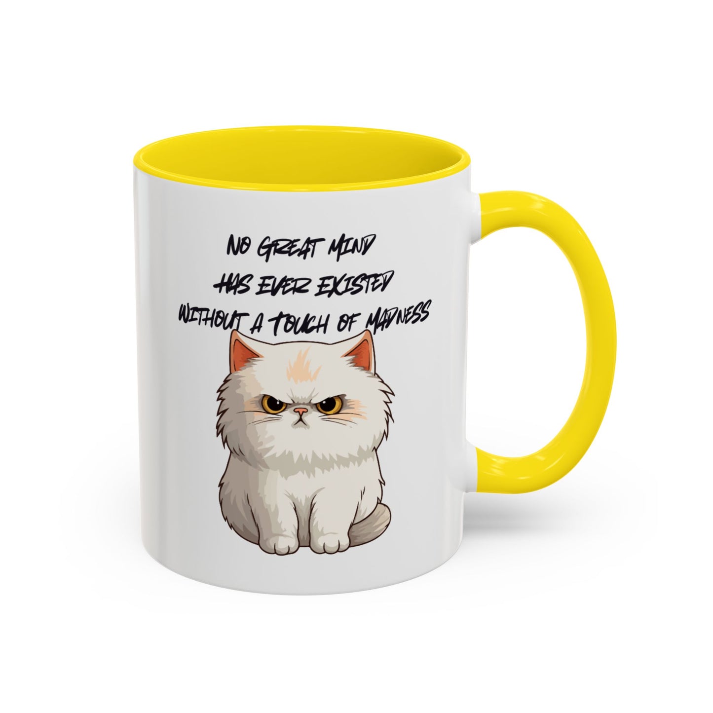 Funny Cat Quote Coffee Mug | Gift for Cat Lovers | Unique Tea Cup | Pet Owner Present | Cute Kitchen Decor | Humorous Mug