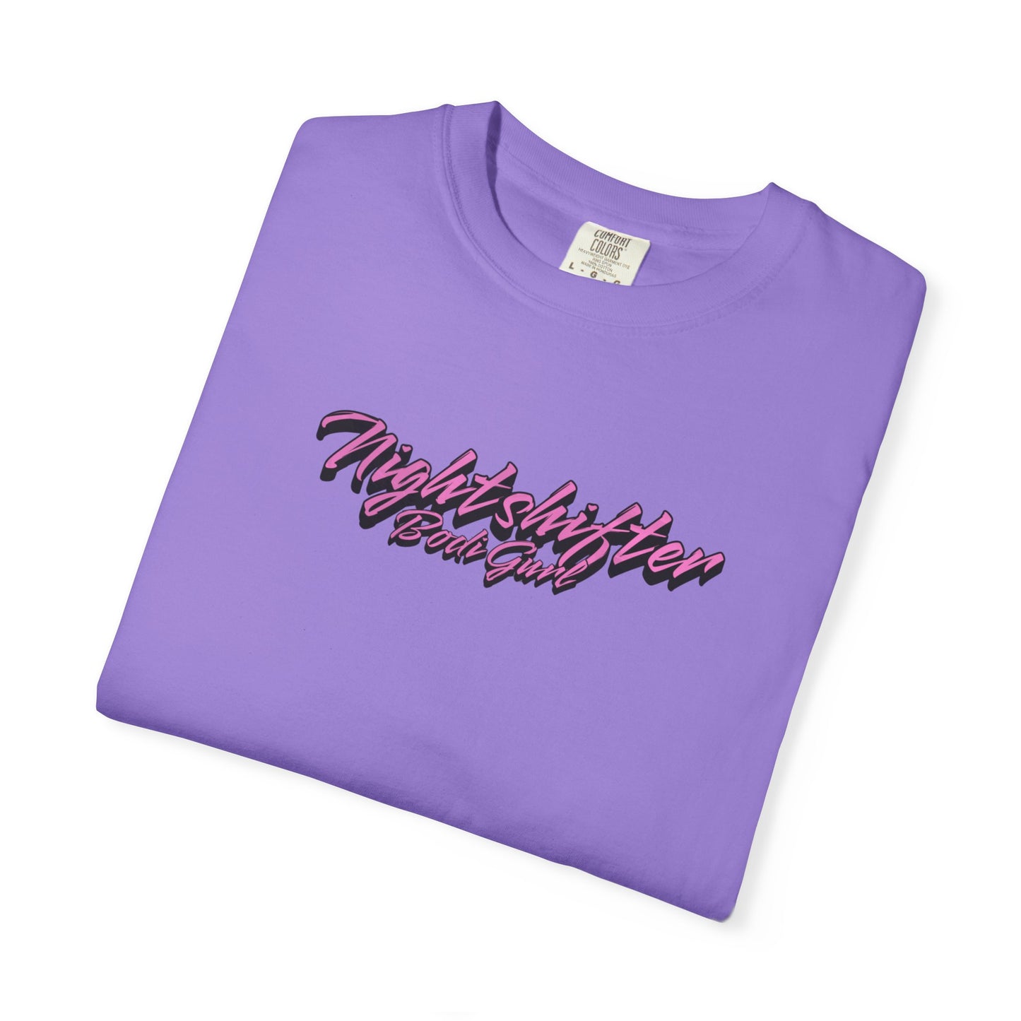 Nightshifter Girl Drifter T-shirt | Unisex Retro Car Tee | Perfect for Car Lovers, Night-Outs, Birthdays, and Gifts