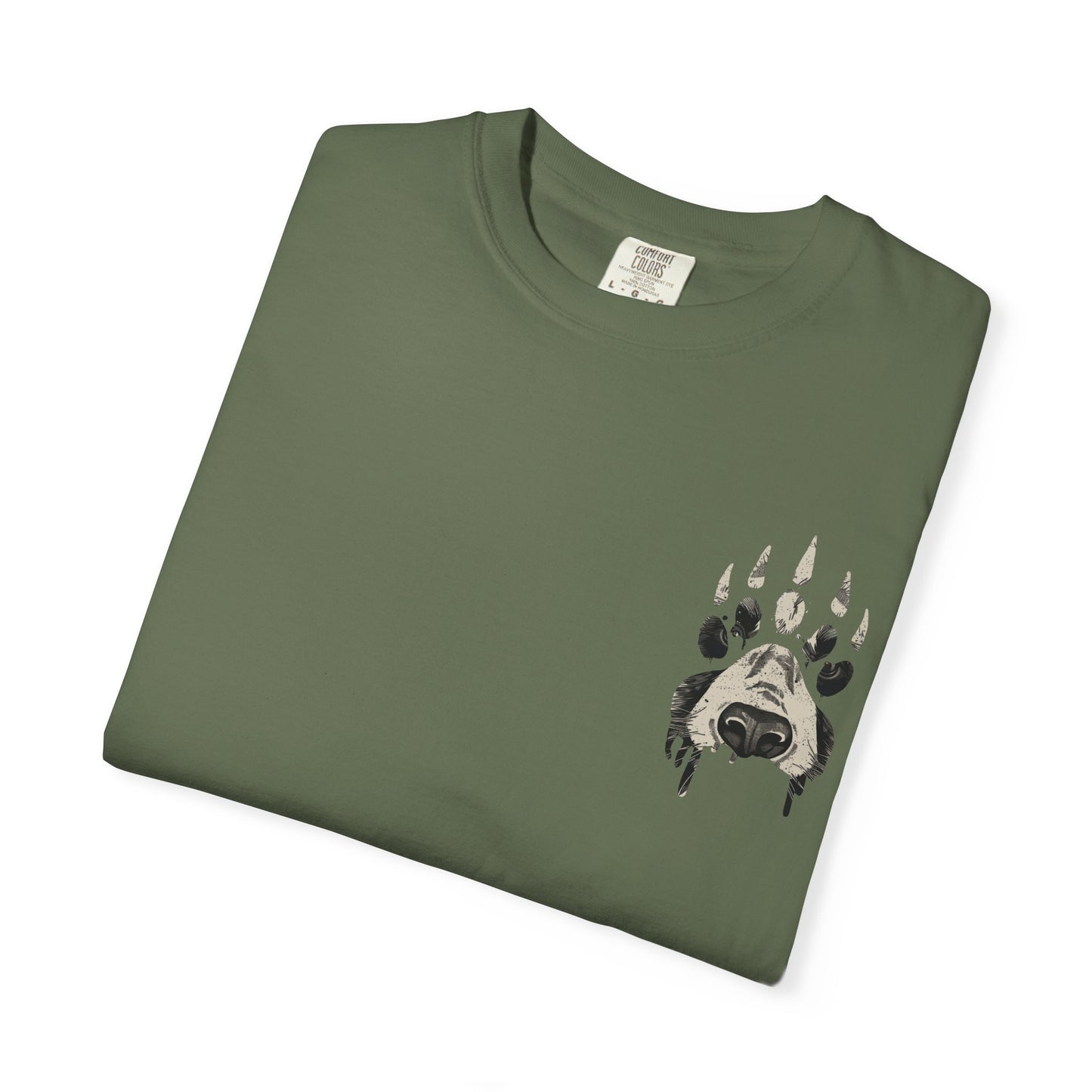Bear Paw bodi boi Graphic T-Shirt, Unisex Nature Tee, Wildlife Lover Gift, Camping Apparel, Outdoor Adventure Shirt