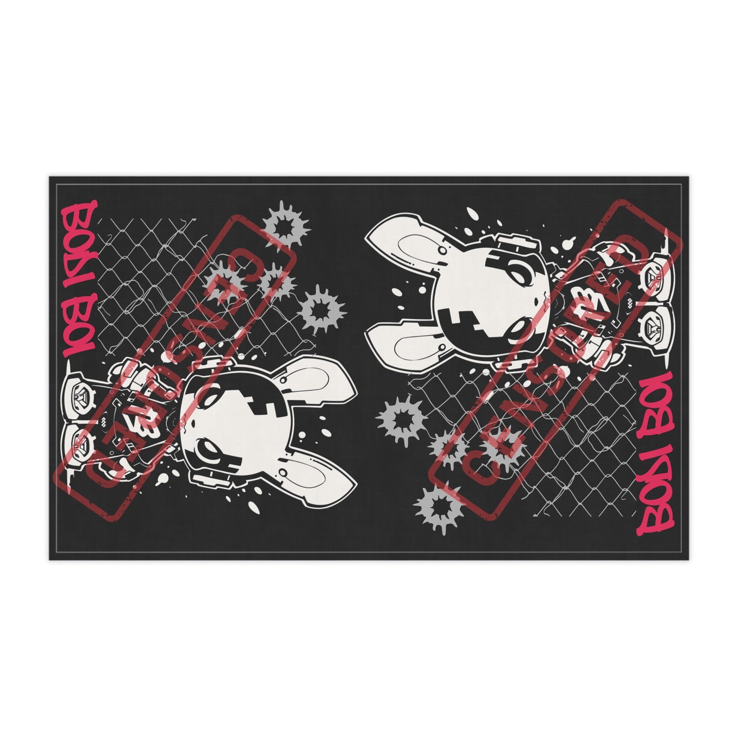 Stylish Cotton Bodi Boi Brand Tea Towels, Fun Kitchen Décor for Cooking & Baking, Perfect Gift for Home Chefs & Food Lovers, Unique Bunny Design