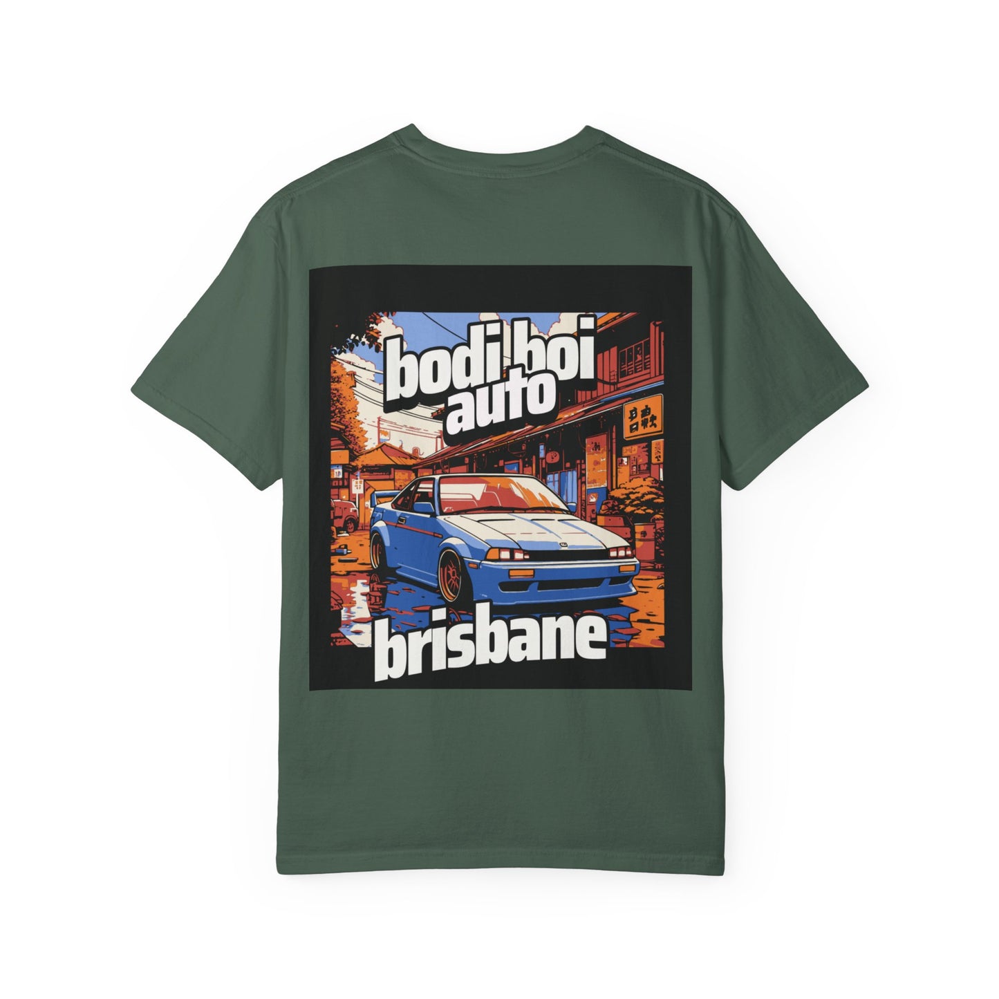 Bodi boi, Brisbane Graphic Shirt, Streetwear Apparel, Summer Casual Clothing