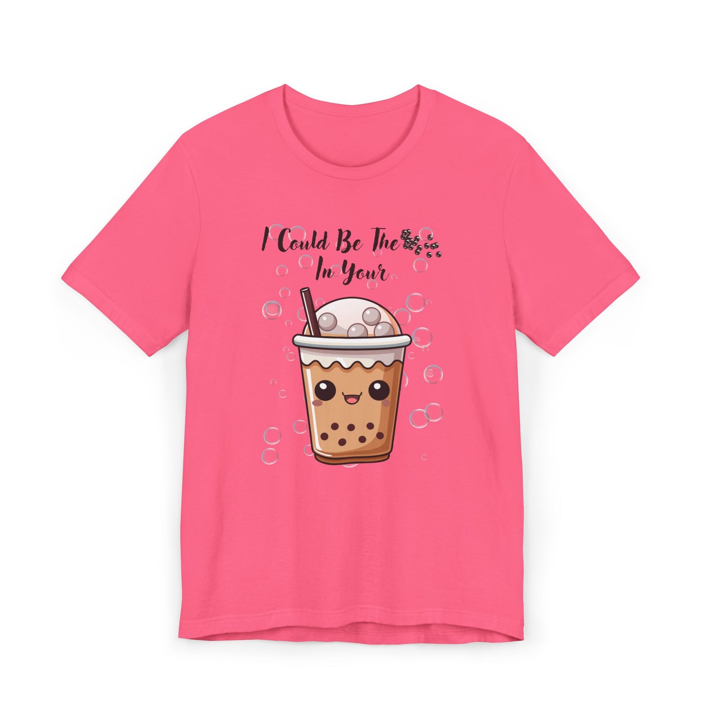 Cute Bubble Tea T-Shirt, Funny Drink Tee, Gift for Tea Lovers, Unisex Casual Shirt, Trendy Summer Wear, Coffee Addict Top