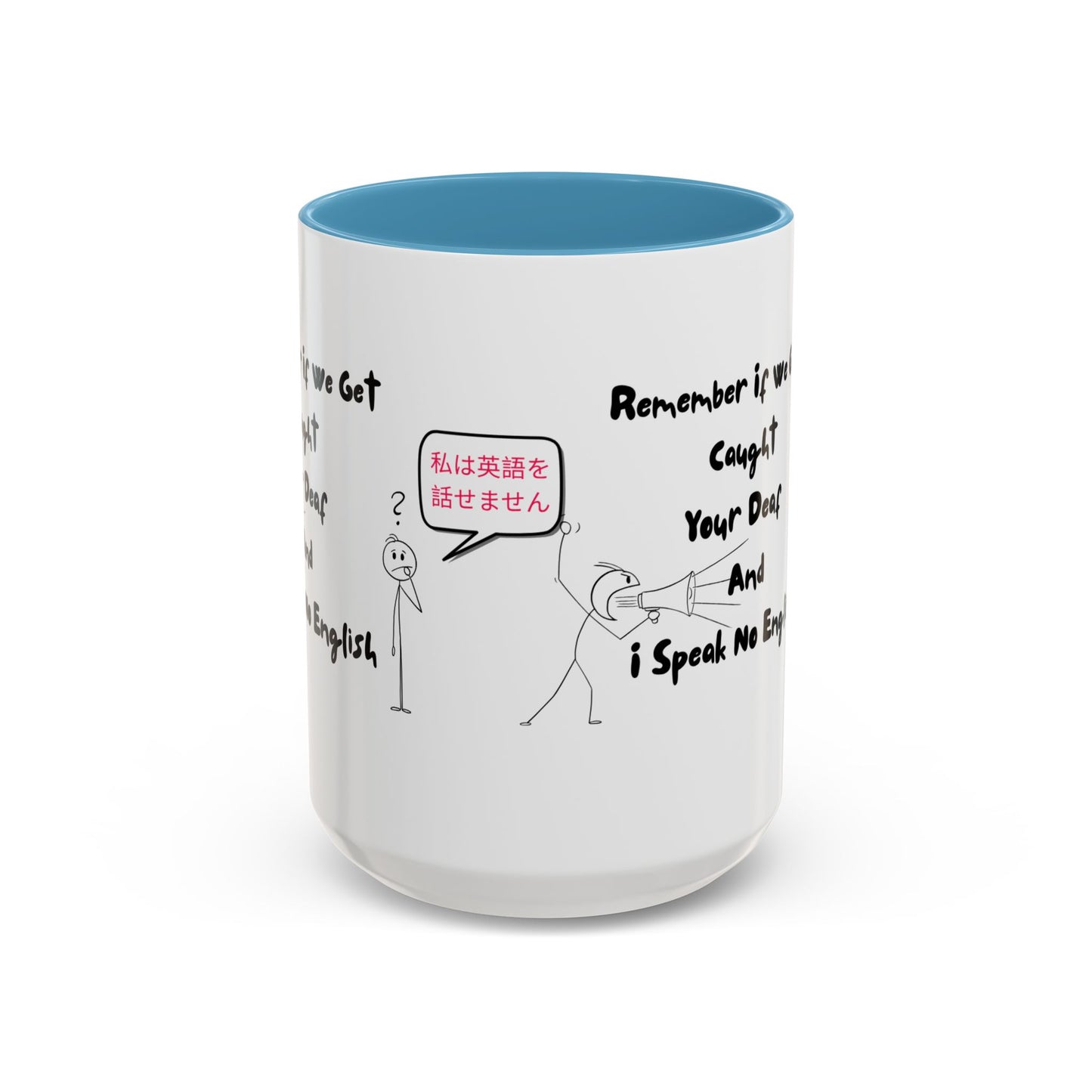 Humorous Accent Coffee Mug, Funny Gift for Language Lovers, Quirky Tea Mug, Cute Coffee Cup, Ideal for Friends, Family, or Students