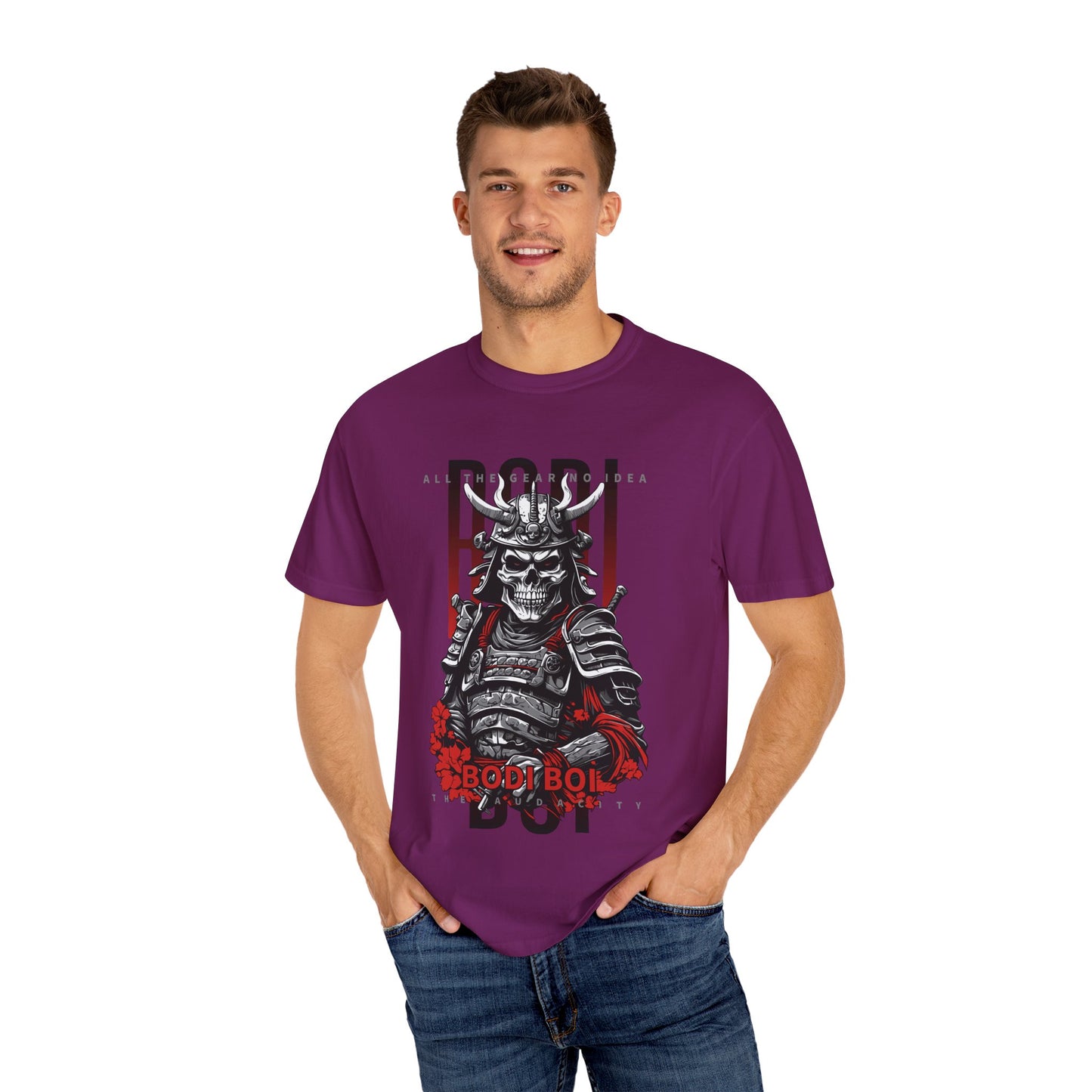 Samurai Graphic T-Shirt - Unisex Tee for Anime Lovers, Cool Gift for Birthdays, Unique Style for Everyday Wear, Graphic Tee