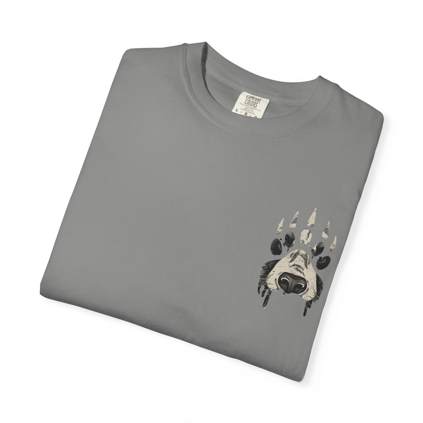 Bear Paw bodi boi Graphic T-Shirt, Unisex Nature Tee, Wildlife Lover Gift, Camping Apparel, Outdoor Adventure Shirt