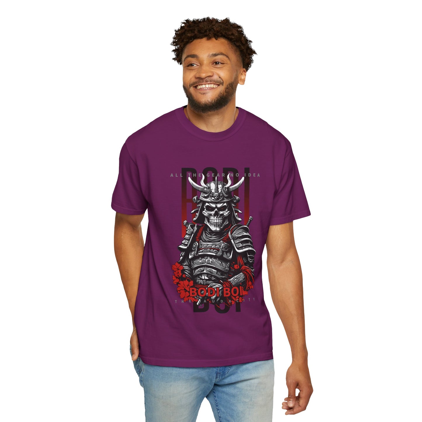 Samurai Graphic T-Shirt - Unisex Tee for Anime Lovers, Cool Gift for Birthdays, Unique Style for Everyday Wear, Graphic Tee