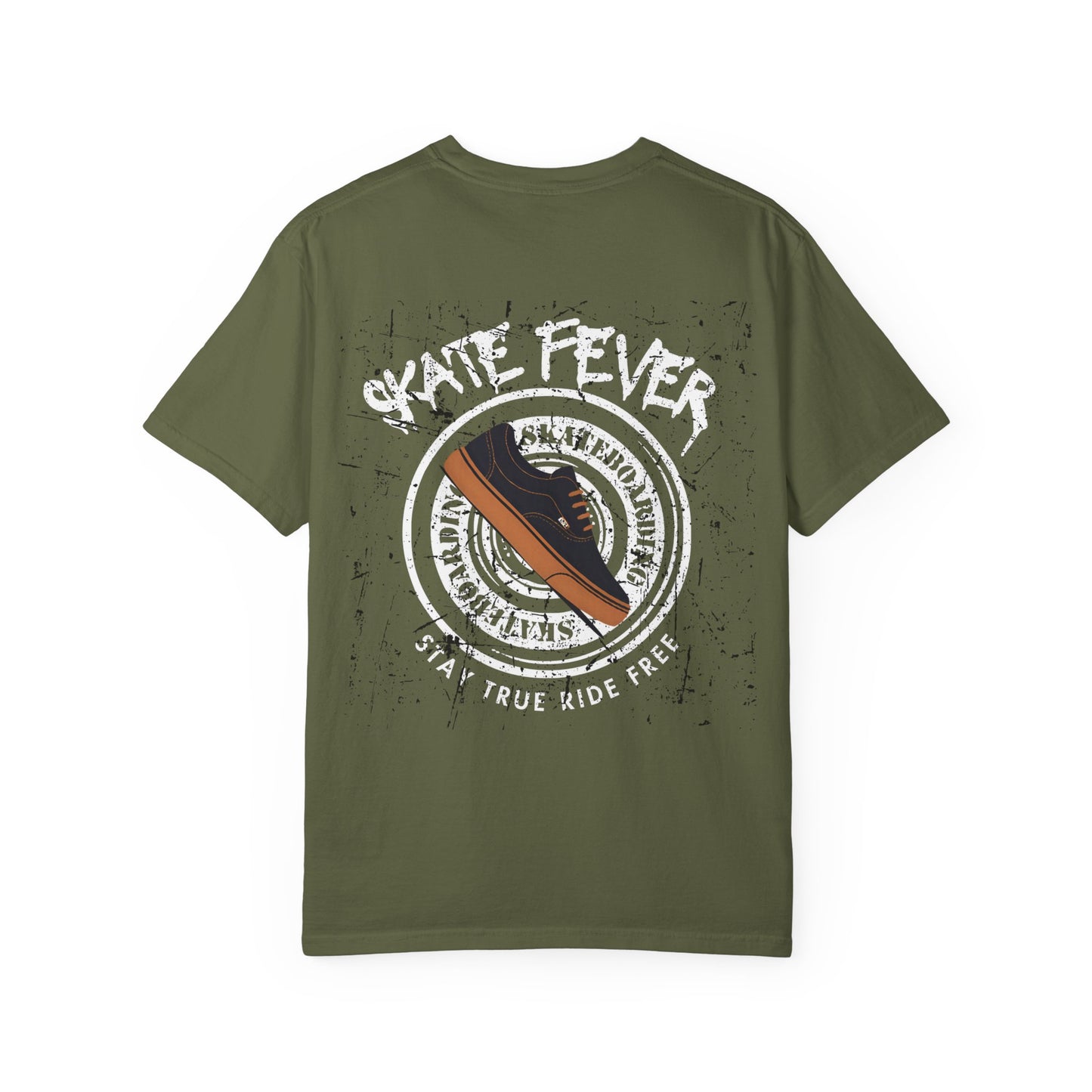 Skate Fever Unisex T-shirt - Retro Skateboarding Tee, Gift for Skaters, Streetwear, Casual Style, Birthday, Chill Vibes