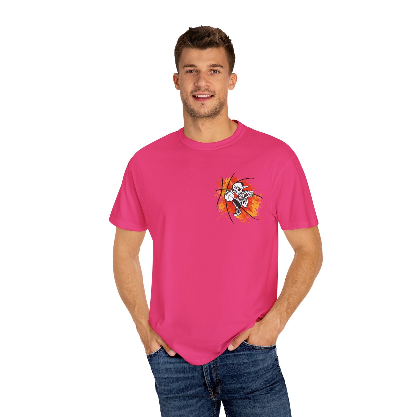 Living the Dream T-Shirt, Unisex Basketball Tee, Gift for Sports Lovers, Casual Wear, Unique Graphic T-Shirt, Streetwear Fashion