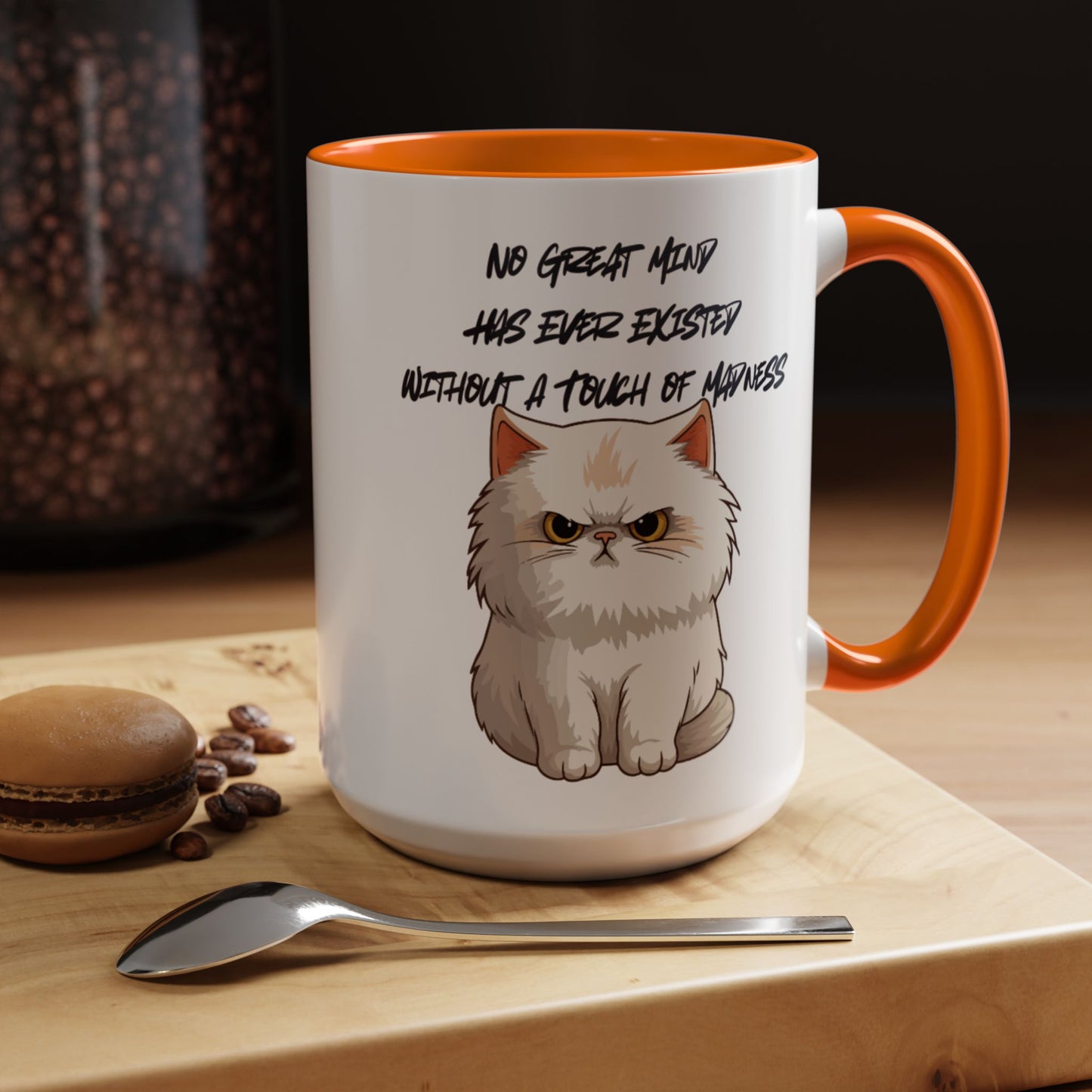 Funny Cat Quote Coffee Mug | Gift for Cat Lovers | Unique Tea Cup | Pet Owner Present | Cute Kitchen Decor | Humorous Mug