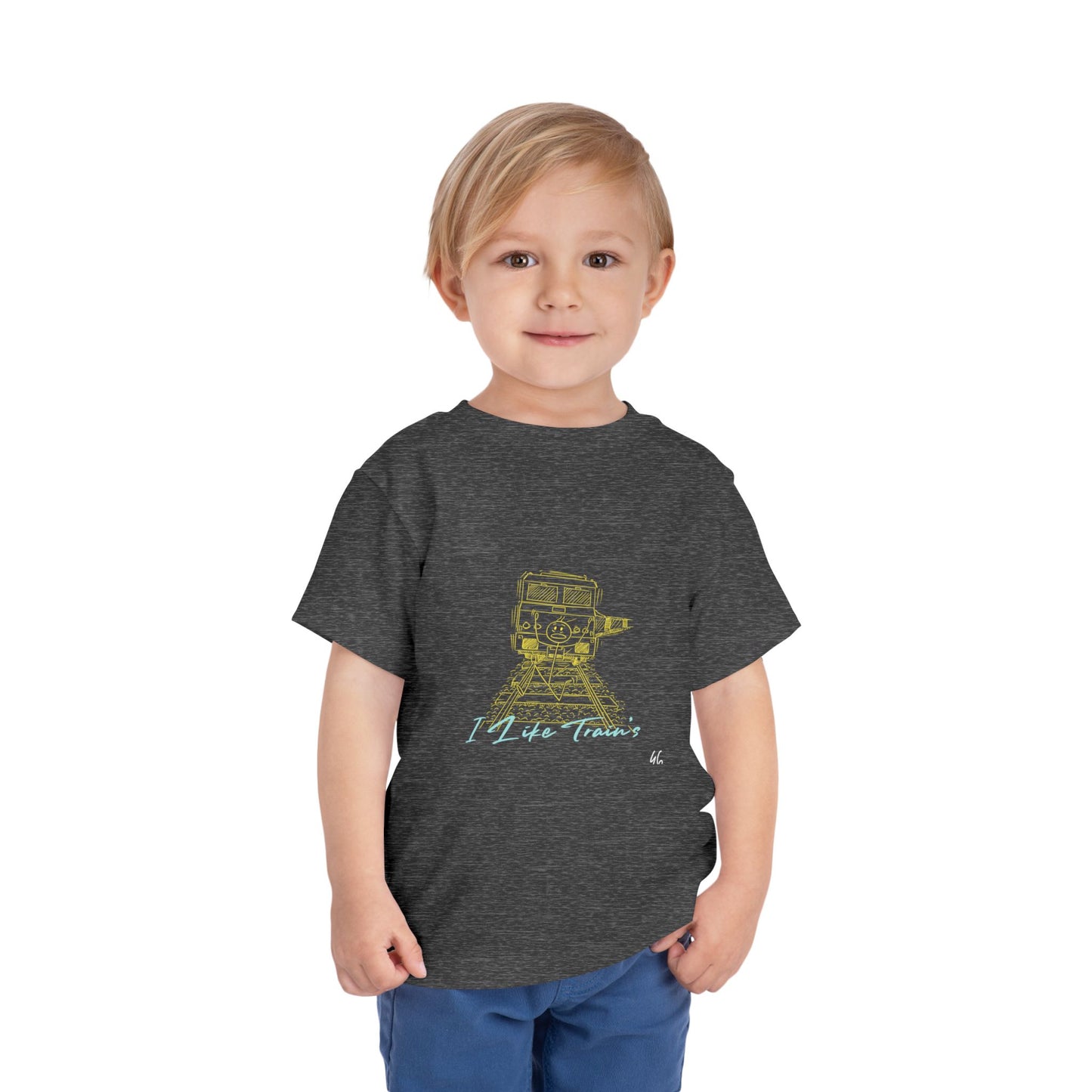 Toddler Short Sleeve Tee with Train and Mum slogans | Fun Kids T-Shirt for Playtime, Birthdays, Baby Showers, and Everyday Wear