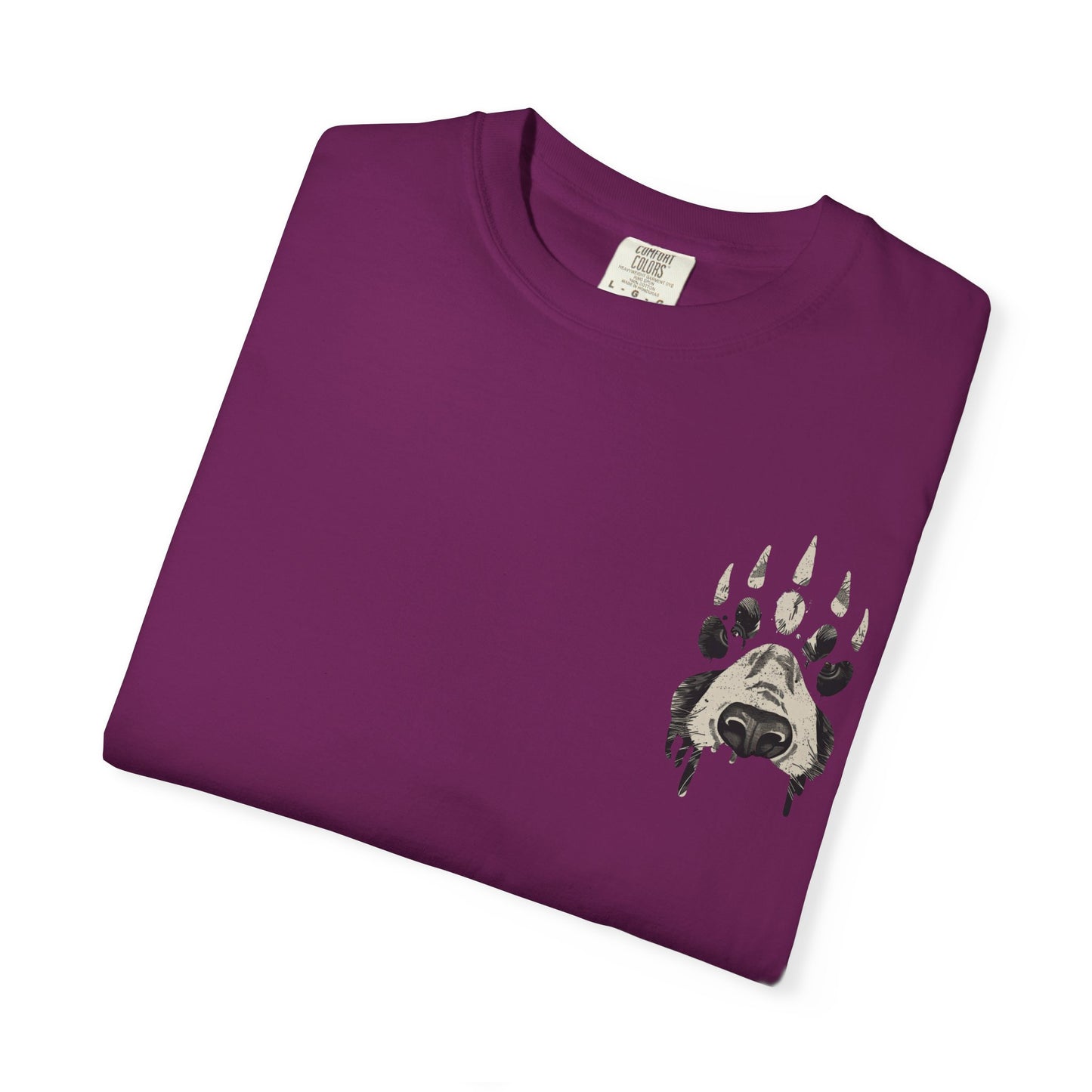 Bear Paw bodi boi Graphic T-Shirt, Unisex Nature Tee, Wildlife Lover Gift, Camping Apparel, Outdoor Adventure Shirt