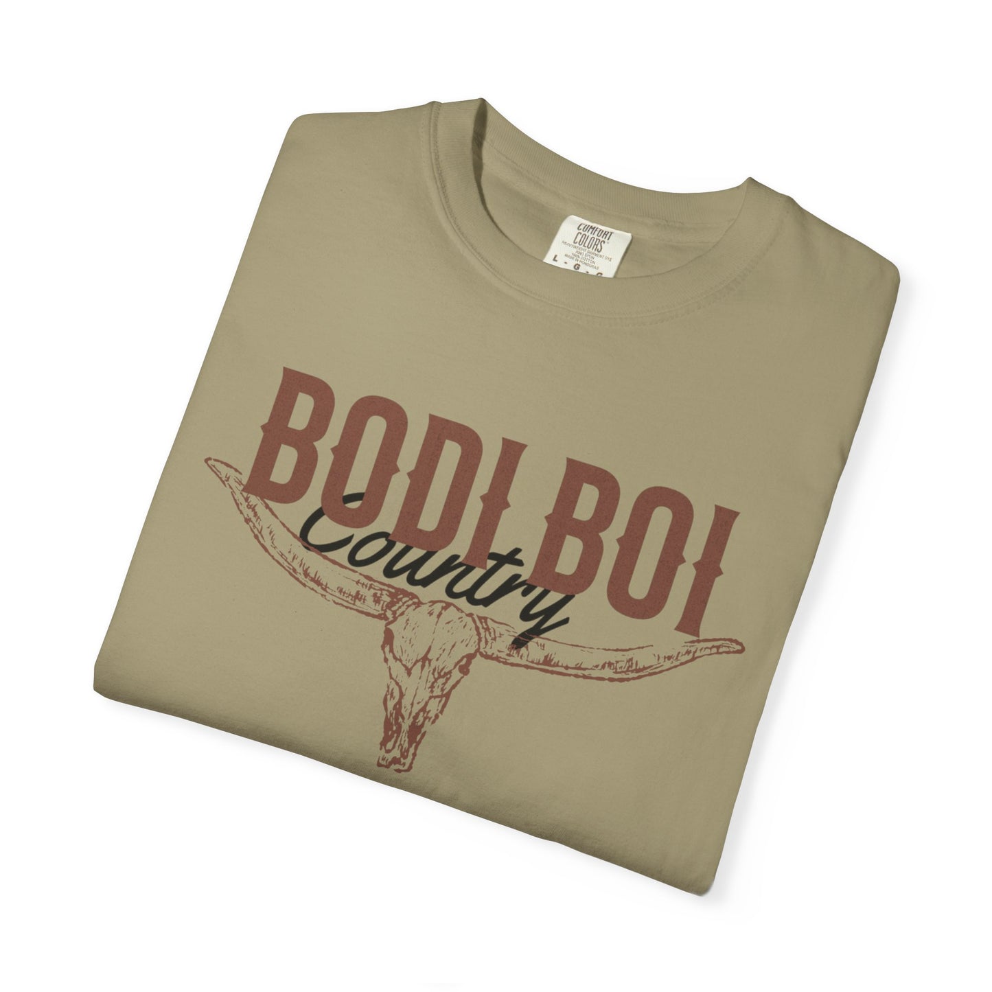 Unisex Cowboy Rodeo T-Shirt, BODI BOI Country Tee, Western Apparel, Country Music Gift, Rodeo Fan Shirt