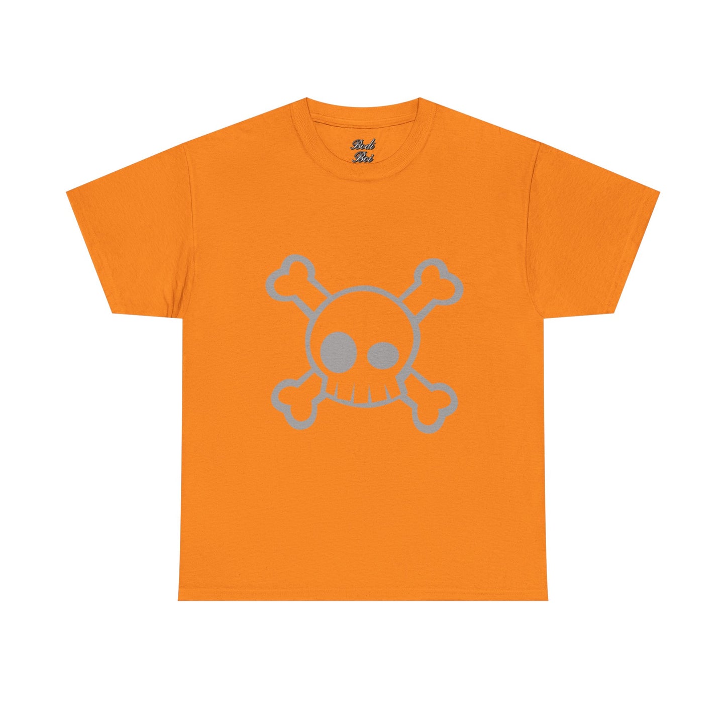 Skull & Bear Graphic Tee, Unisex Heavy Cotton Shirt for Casual Wear, Gift for Birthdays, Halloween, Gothic Tee, Cool Tee, Bear Lover Gift,