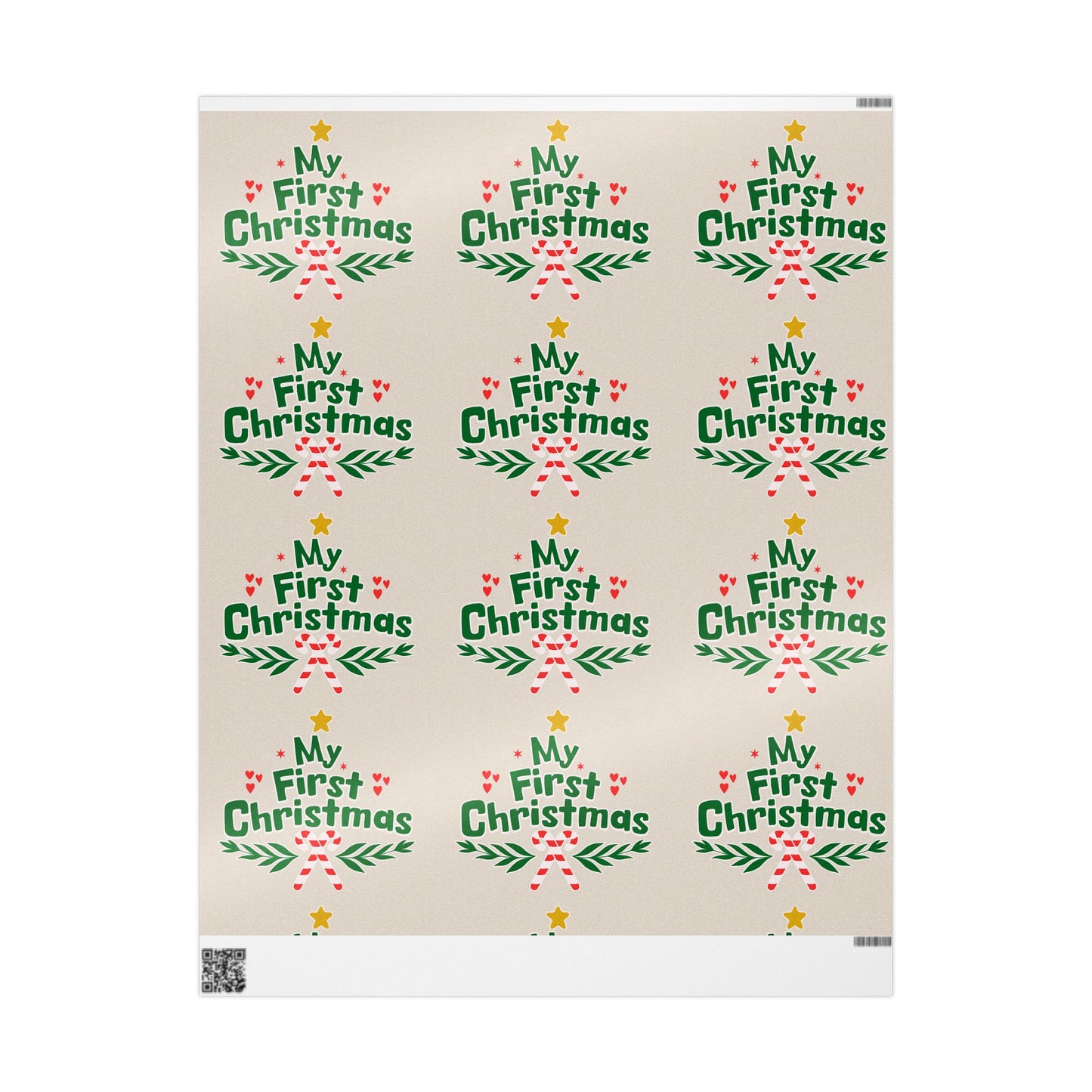 First xmas, Holiday Gift Wrap, Christmas Packaging, Eco-Friendly Wrap, Seasonal Decor, Unique Gift Presentation