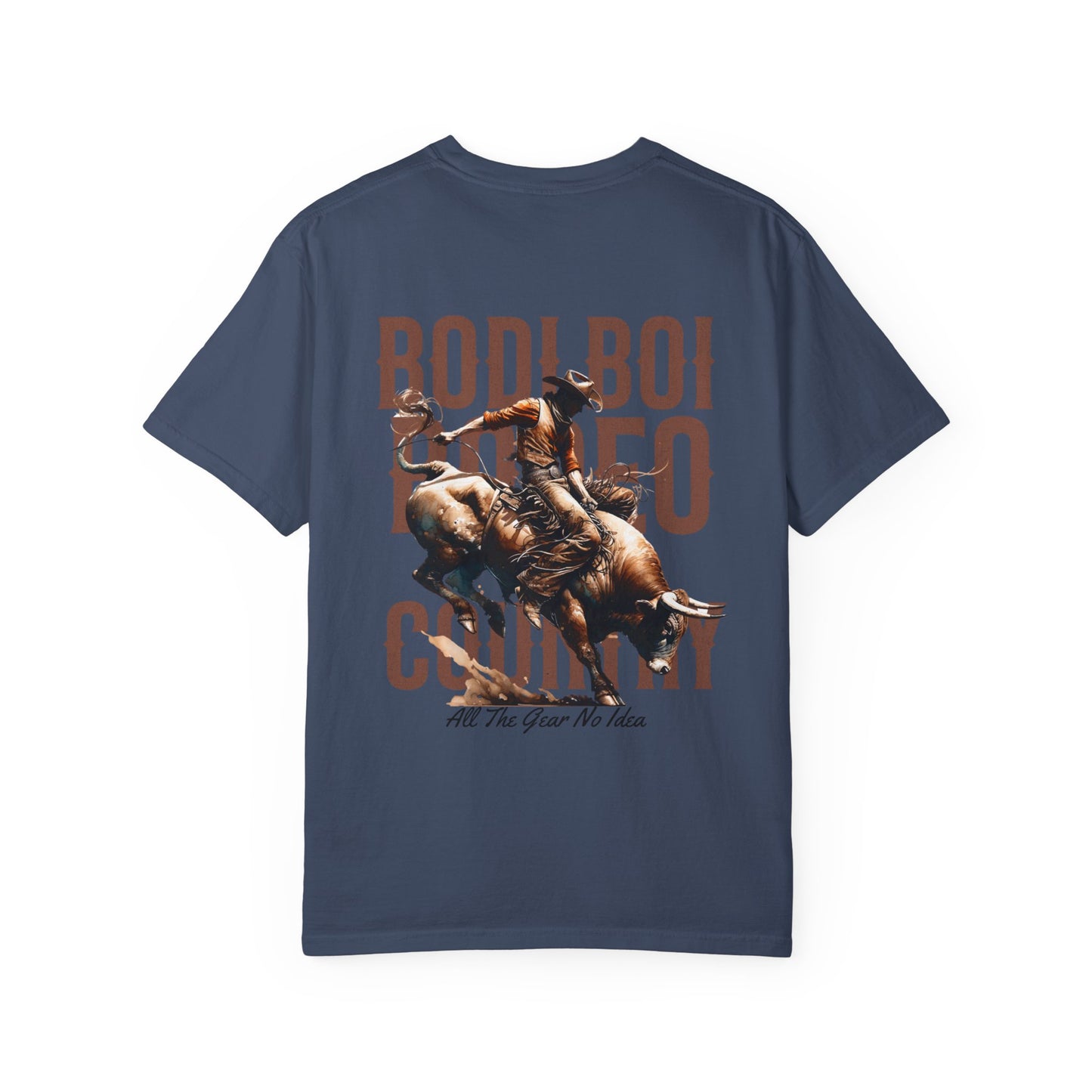 Unisex Cowboy Rodeo T-Shirt, BODI BOI Country Tee, Western Apparel, Country Music Gift, Rodeo Fan Shirt