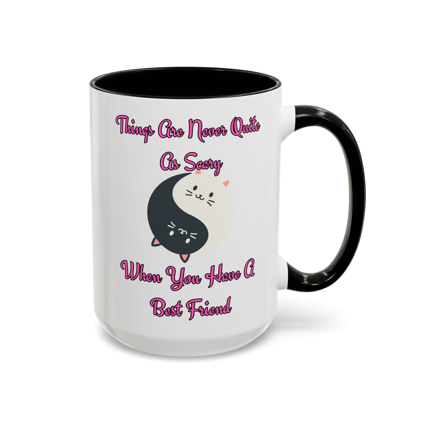 Cute Best Friend Coffee Mug | Colorful Ceramic Mug for Friendship | Gift for Besties, Birthdays, Friendship Day, Cute Mug