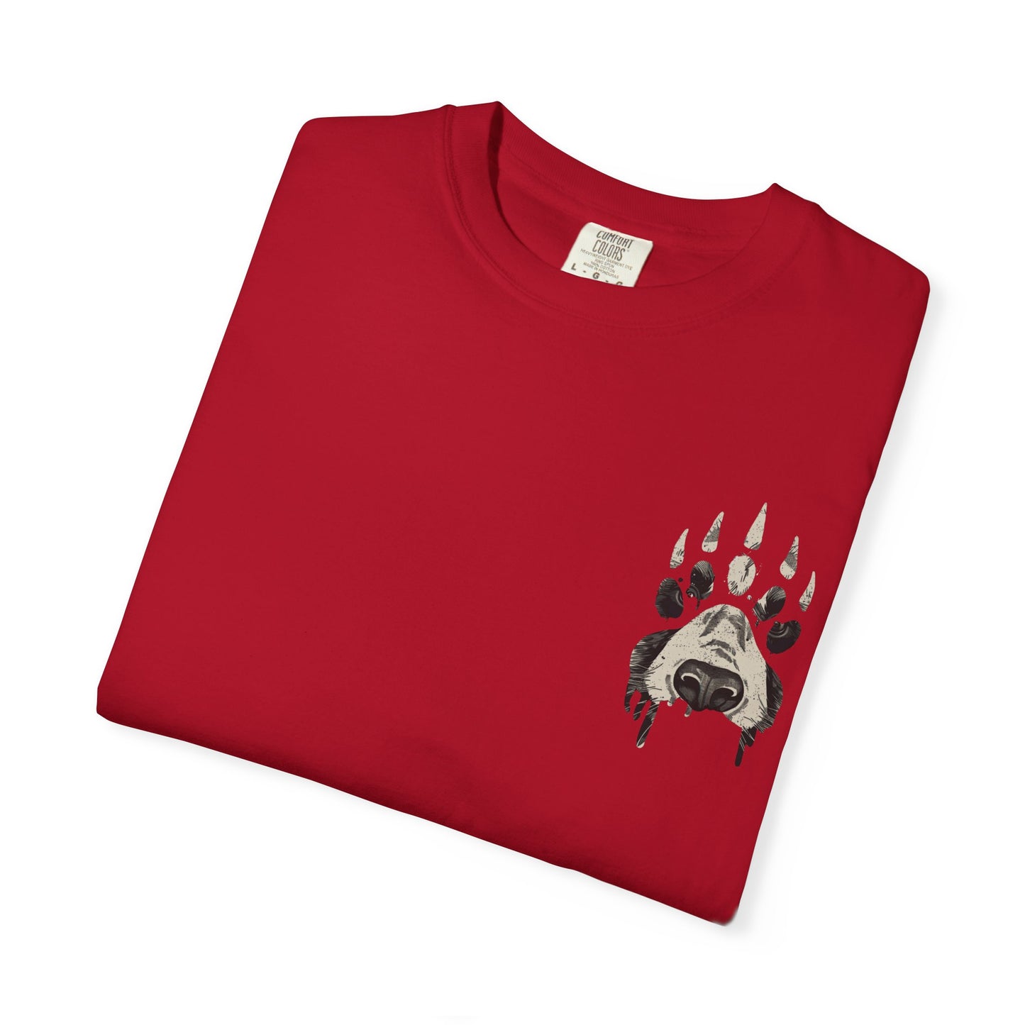 Bear Paw bodi boi Graphic T-Shirt, Unisex Nature Tee, Wildlife Lover Gift, Camping Apparel, Outdoor Adventure Shirt