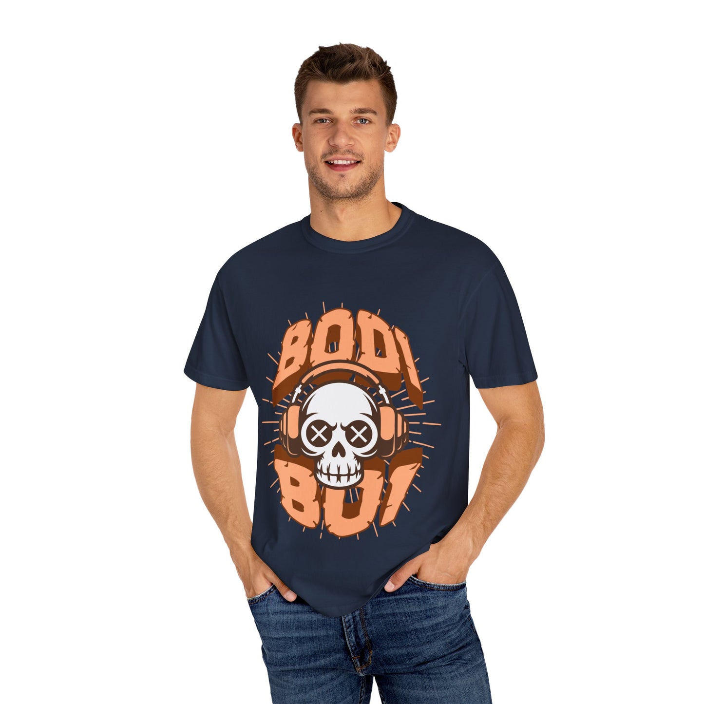 Edgy Skull Graphic Tee, Unisex T-shirt for Music Lovers, Casual Streetwear, Alternative Fashion, Gift for Him/Her