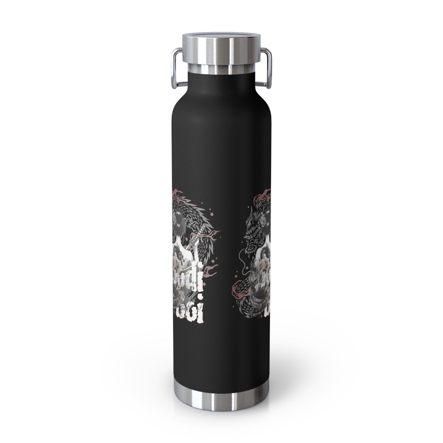 Stylish Insulated Water Bottle, Eco-friendly Drinkware, Stainless Steel Travel Flask, Perfect Gift for Adventurers, Unique Art Design