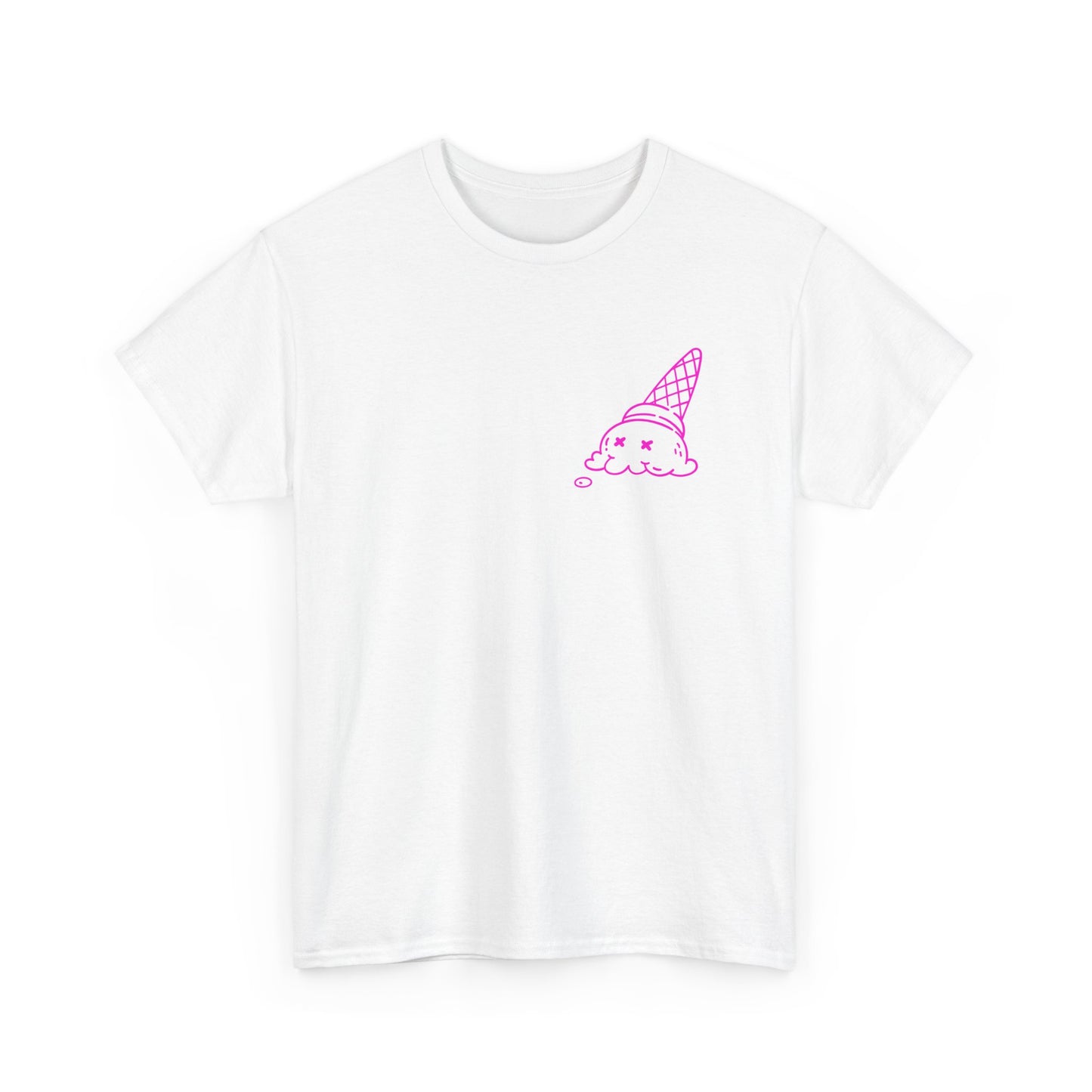 Whimsical Unisex Tee with Dessert Design, Fun Graphic Shirt for Parties, Casual Wear, Gift for Food Lovers, Cute Apparel