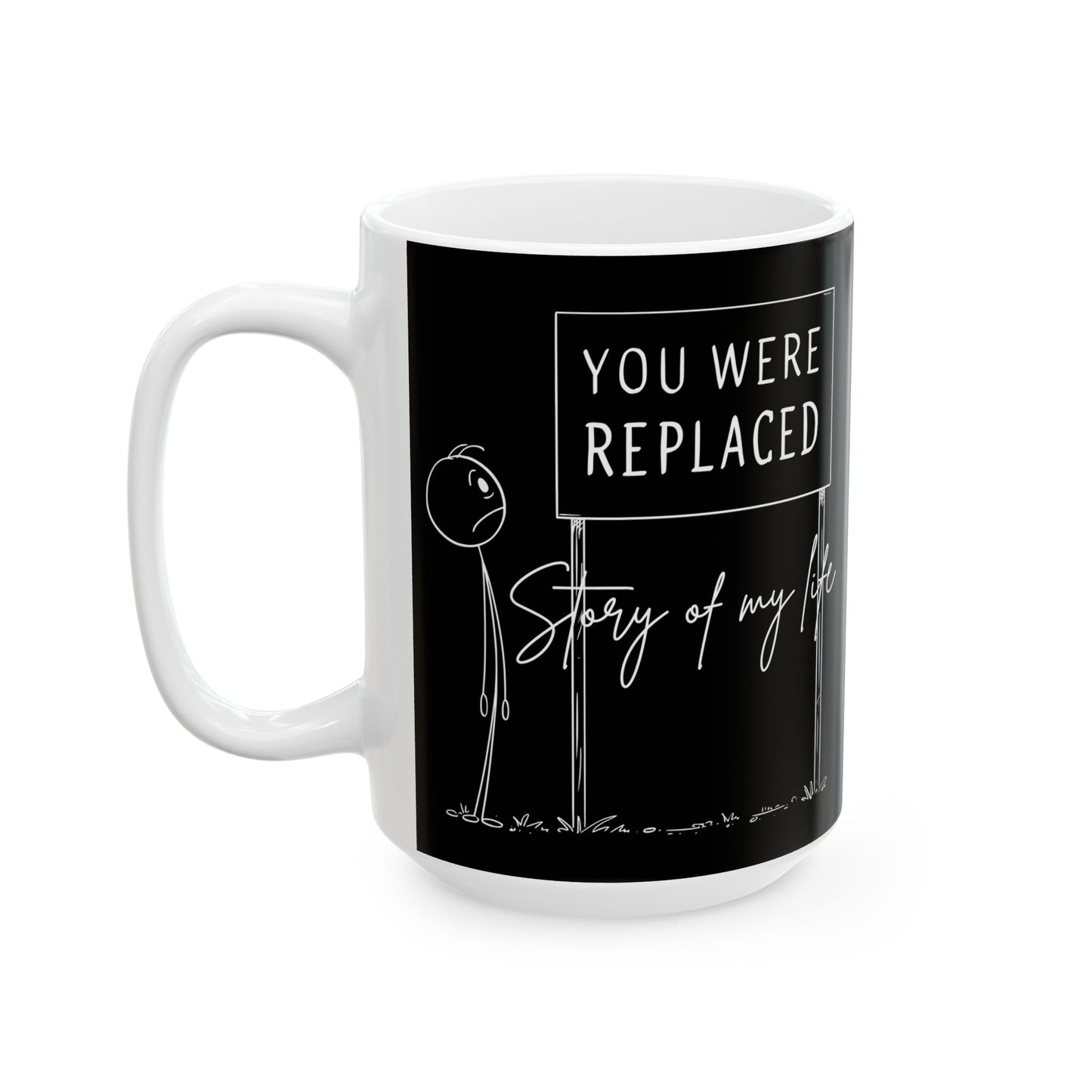 Personalized Ceramic Coffee Mug, Gift for Tea Lovers, Custom Quote Cup, Birthday Present, Kitchen Decor, 11oz 15oz