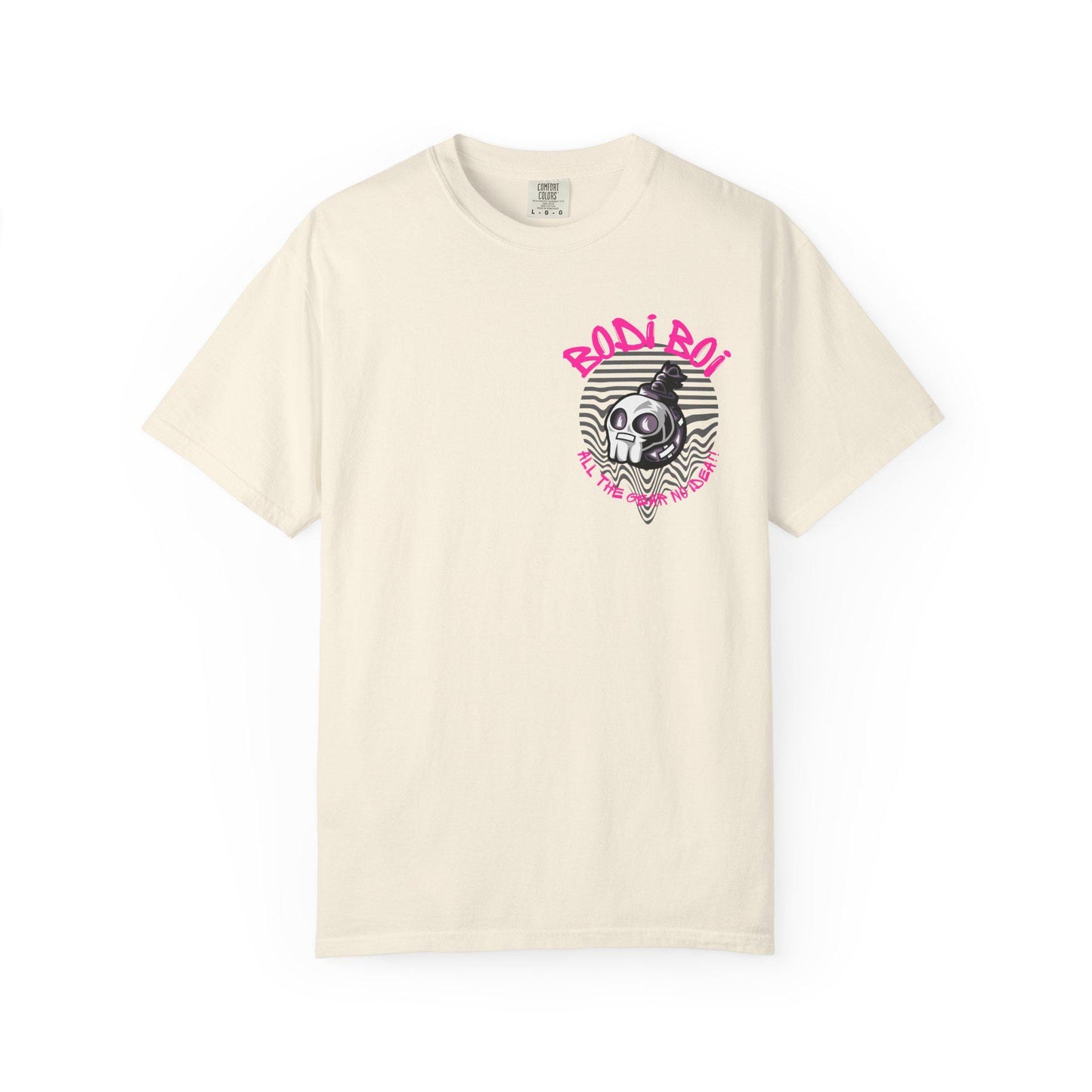 Bodi Boi Skull Graphic Unisex T-Shirt | Edgy Streetwear, Gothic Tee, Gift for Him, Halloween Apparel, Casual Wear