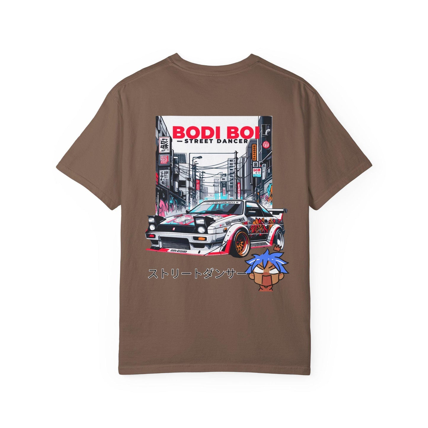 Bodi boi Street-Inspired Unisex T-Shirt for Dance and Car Enthusiasts