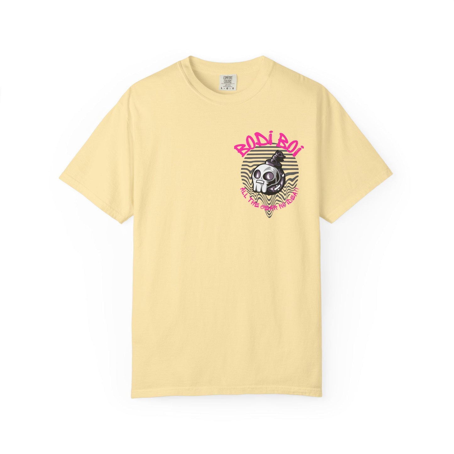 Bodi Boi Skull Graphic Unisex T-Shirt | Edgy Streetwear, Gothic Tee, Gift for Him, Halloween Apparel, Casual Wear