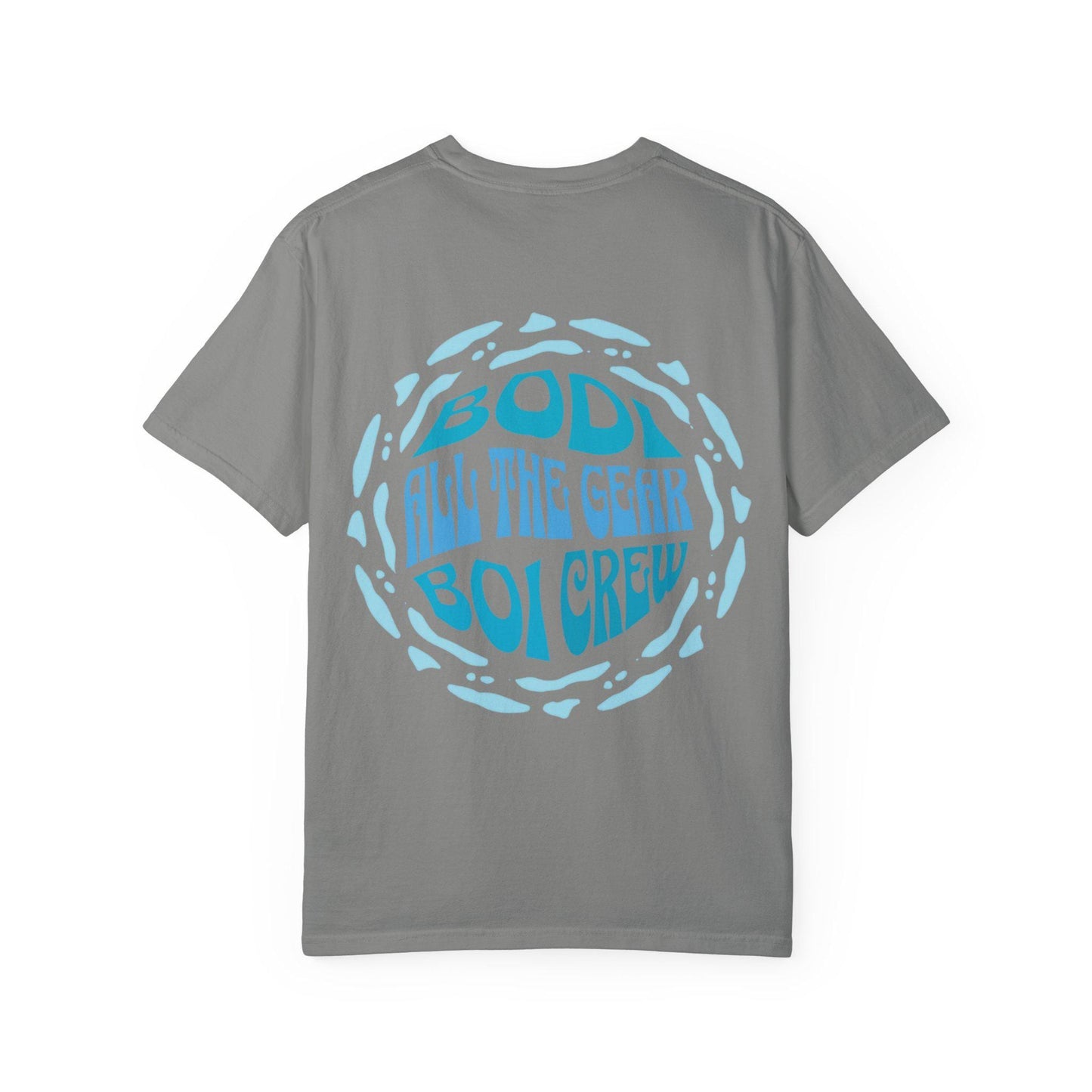 Bodi Gear Crew T-Shirt | Unisex Casual Graphic Tee for Outdoor Adventures, Gift for Him, Retro Style, Summer Vibe, Relaxed Fit